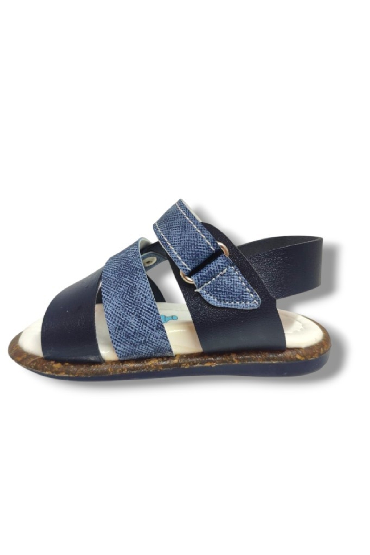 Şirinbebe 1638-20 Anatomik 3 Bant Kemer Tokalı Erkek Çocuk Sandalet Lacivert Mavi 18-20 - Görsel 4