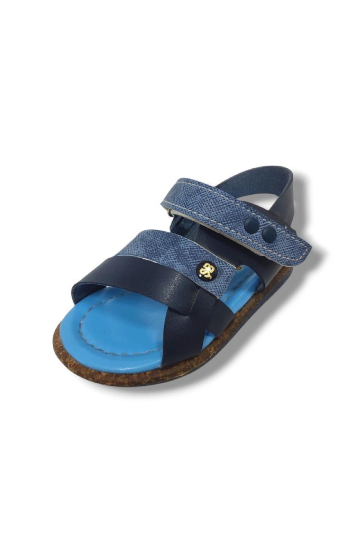 Şirinbebe 1626-20 Anatomik Tek Cirtli Erkek Çocuk Sandalet Lacivert Mavi 21-25 - Görsel 2