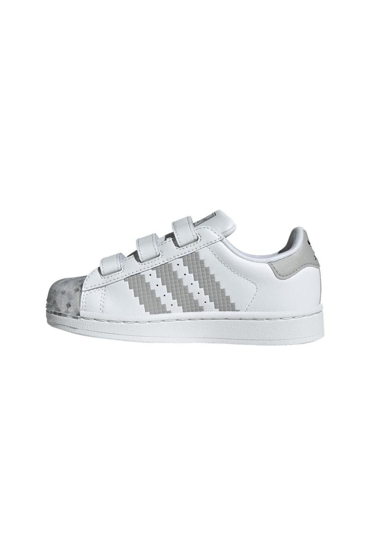 Unisex Çocuk Beyaz Sneaker SUPERSTAR II CF C JP8083 - Görsel 7