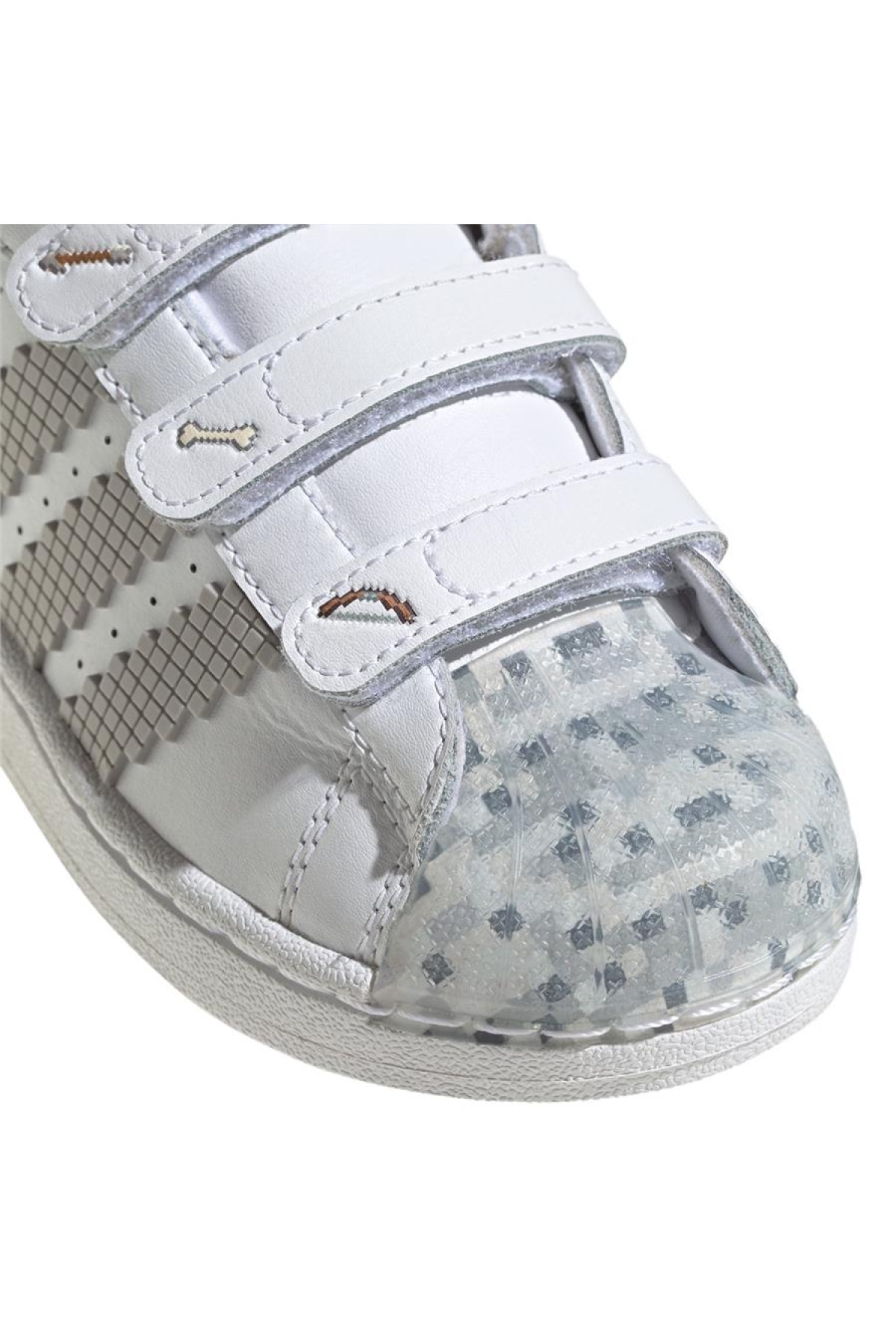 Unisex Çocuk Beyaz Sneaker SUPERSTAR II CF C JP8083 - Görsel 10