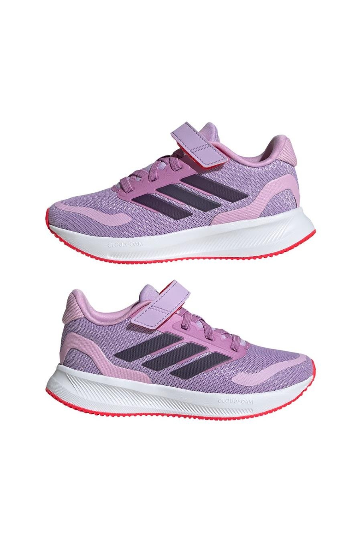 Unisex Çocuk Mor Koşu Ayakkabısı RUNFALCON 5 EL C JQ5609 - Görsel 3