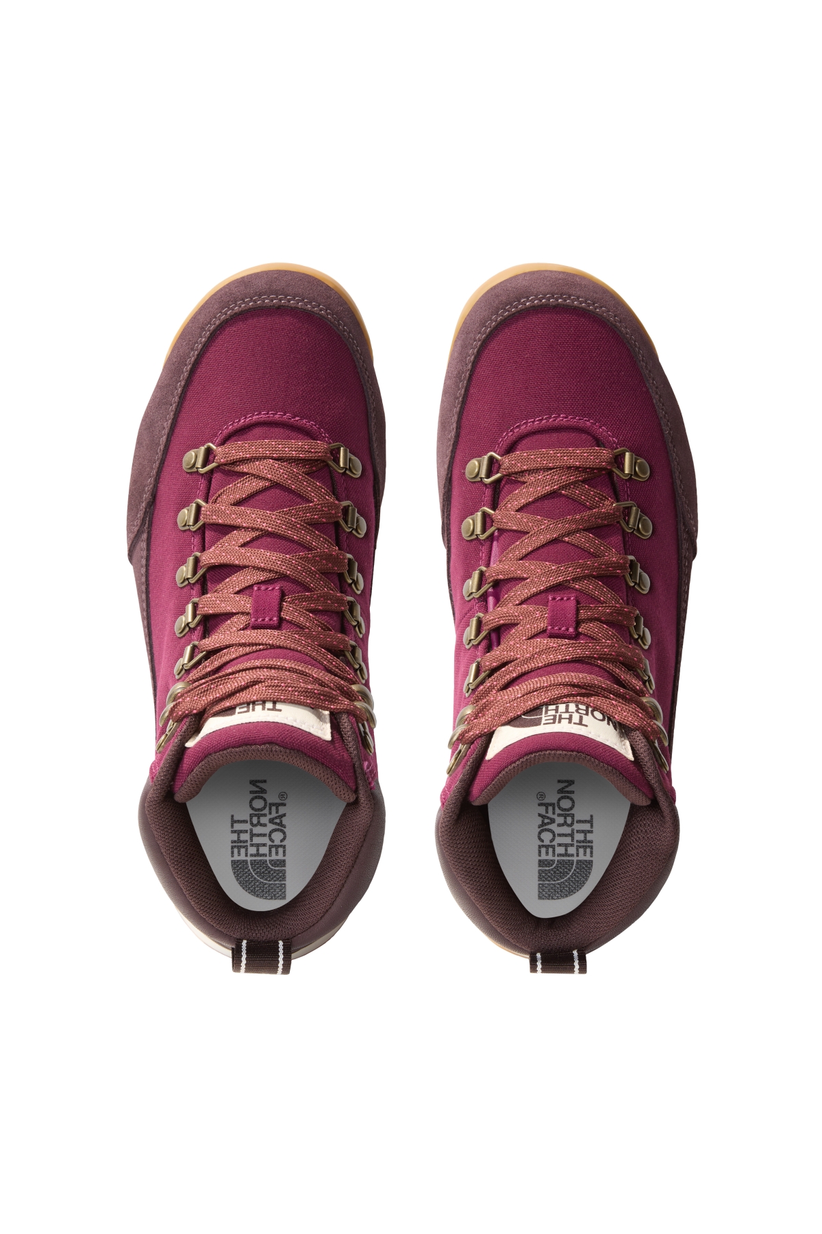 W Back-to-berkeley Iv Textıle Wp Kadin Bordo Spor Ayakkabı Nf0a8179oi51 - Görsel 3