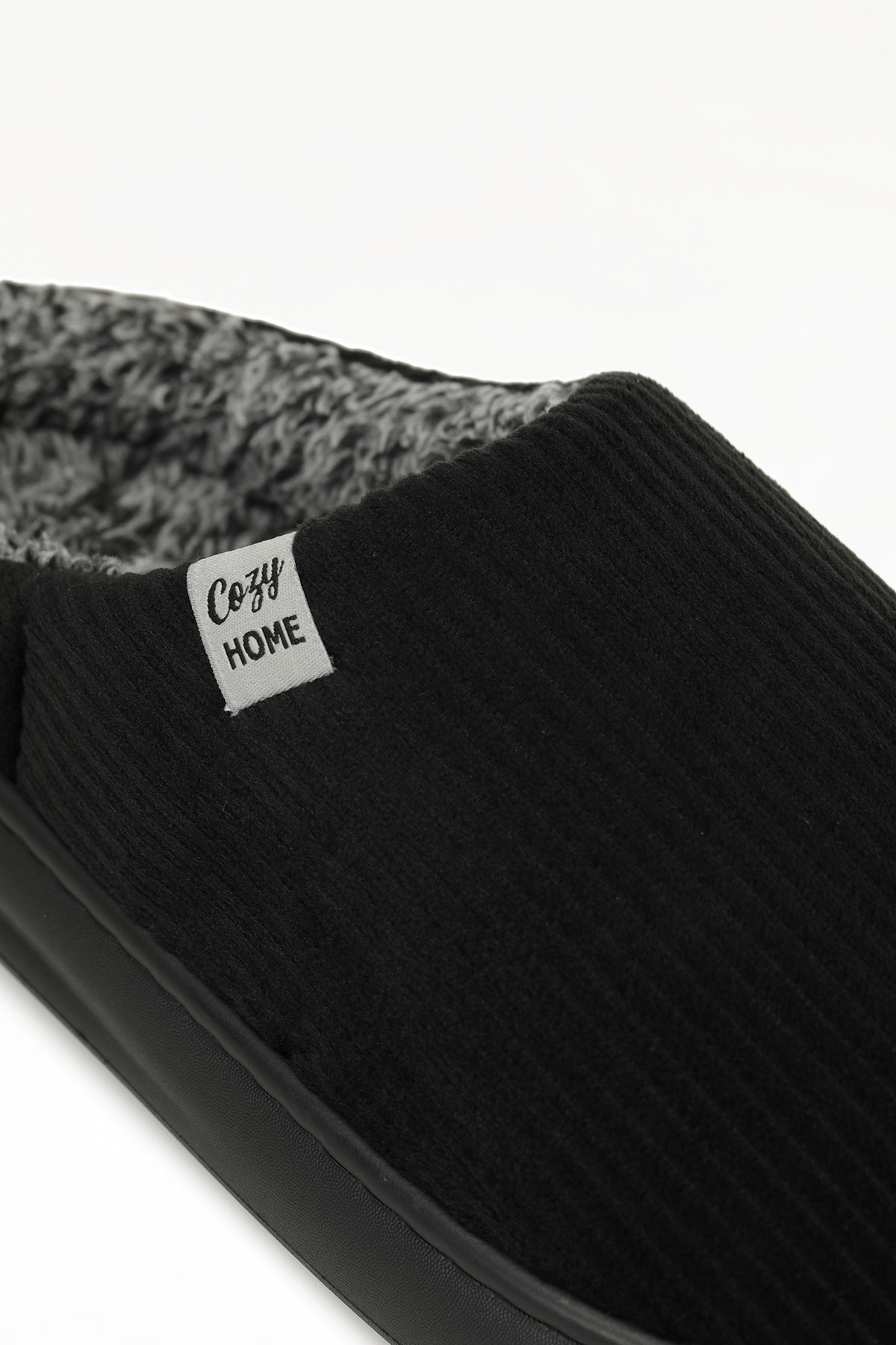 Polaris 610045.M5PR Siyah Erkek Ev Terliği - Görsel 8