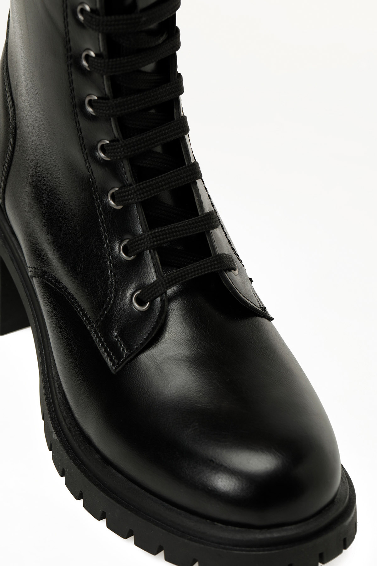 25K-6008 5PR Siyah Kadın Topuklu Bot - Görsel 9