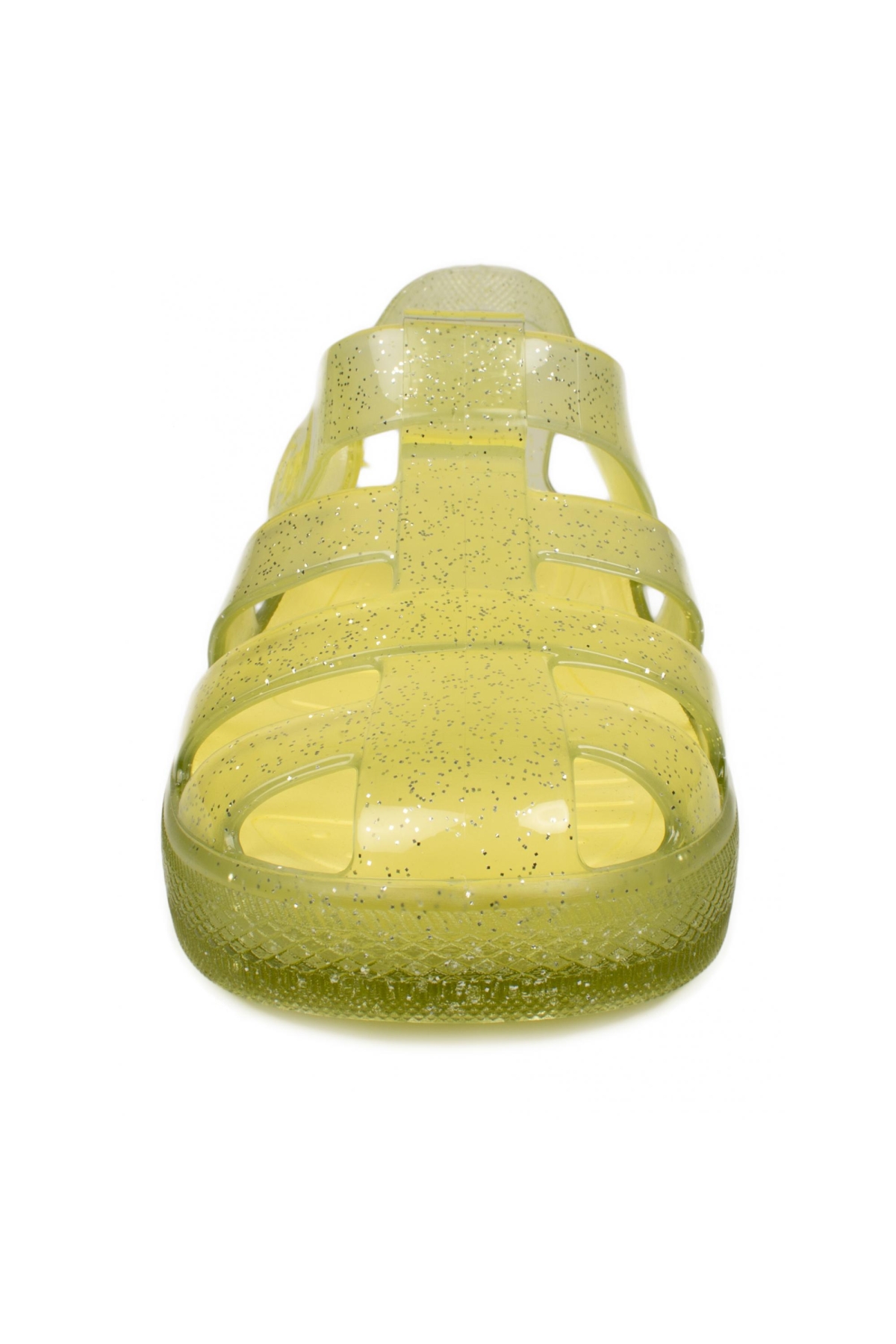 10265 K Star Glitter Sarı Kız Çocuk Sandalet - Görsel 4