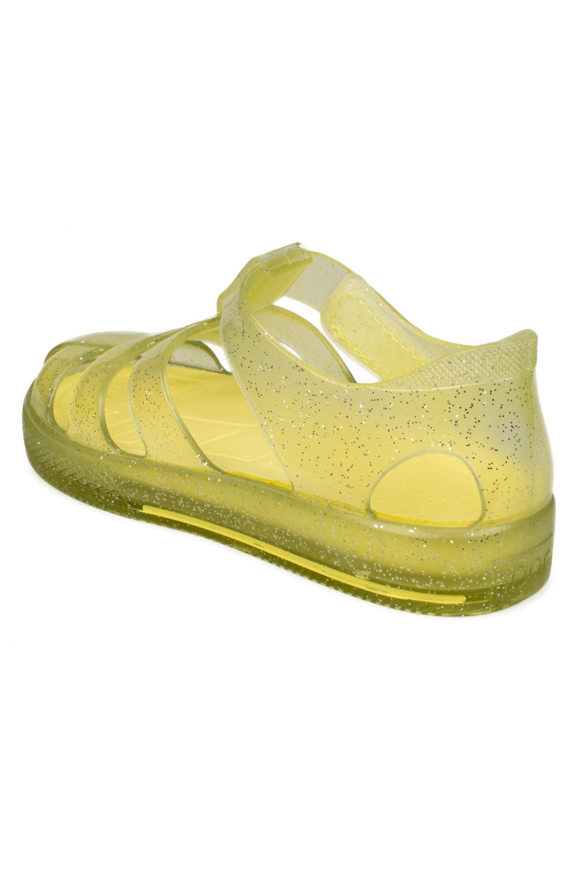 10265 K Star Glitter Sarı Kız Çocuk Sandalet - Görsel 5