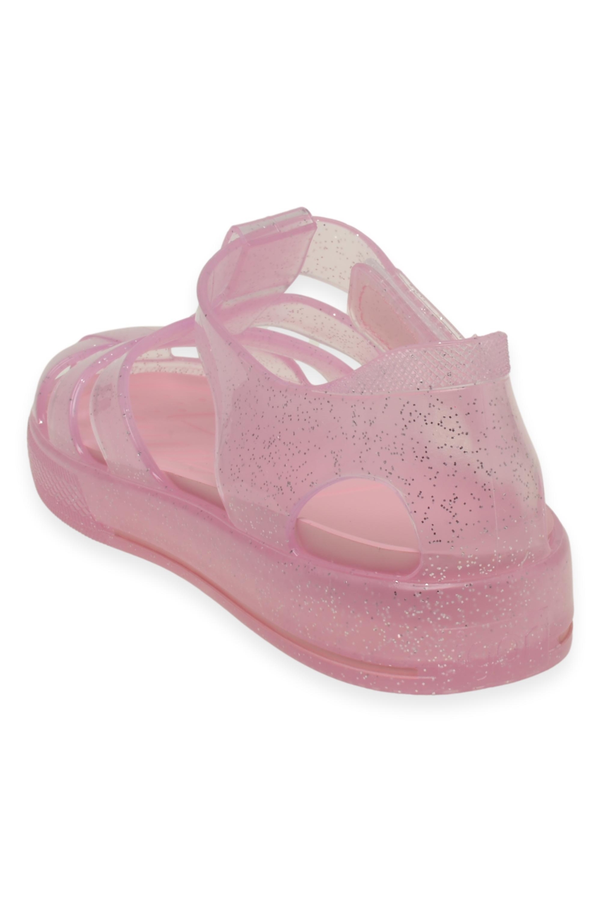 10265 K Star Glitter Pembe Kız Çocuk Sandalet - Görsel 5