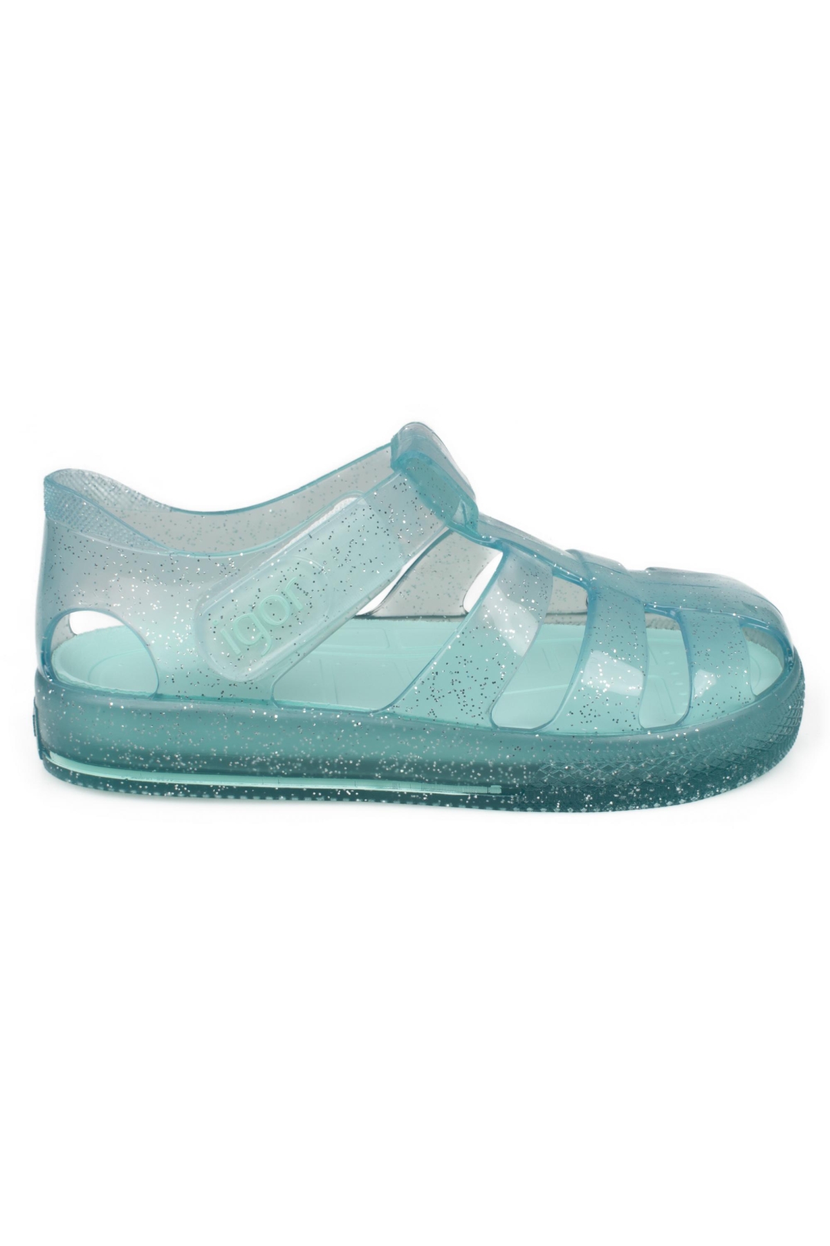 10265 K Star Glitter Mavi Kız Çocuk Sandalet - Görsel 2