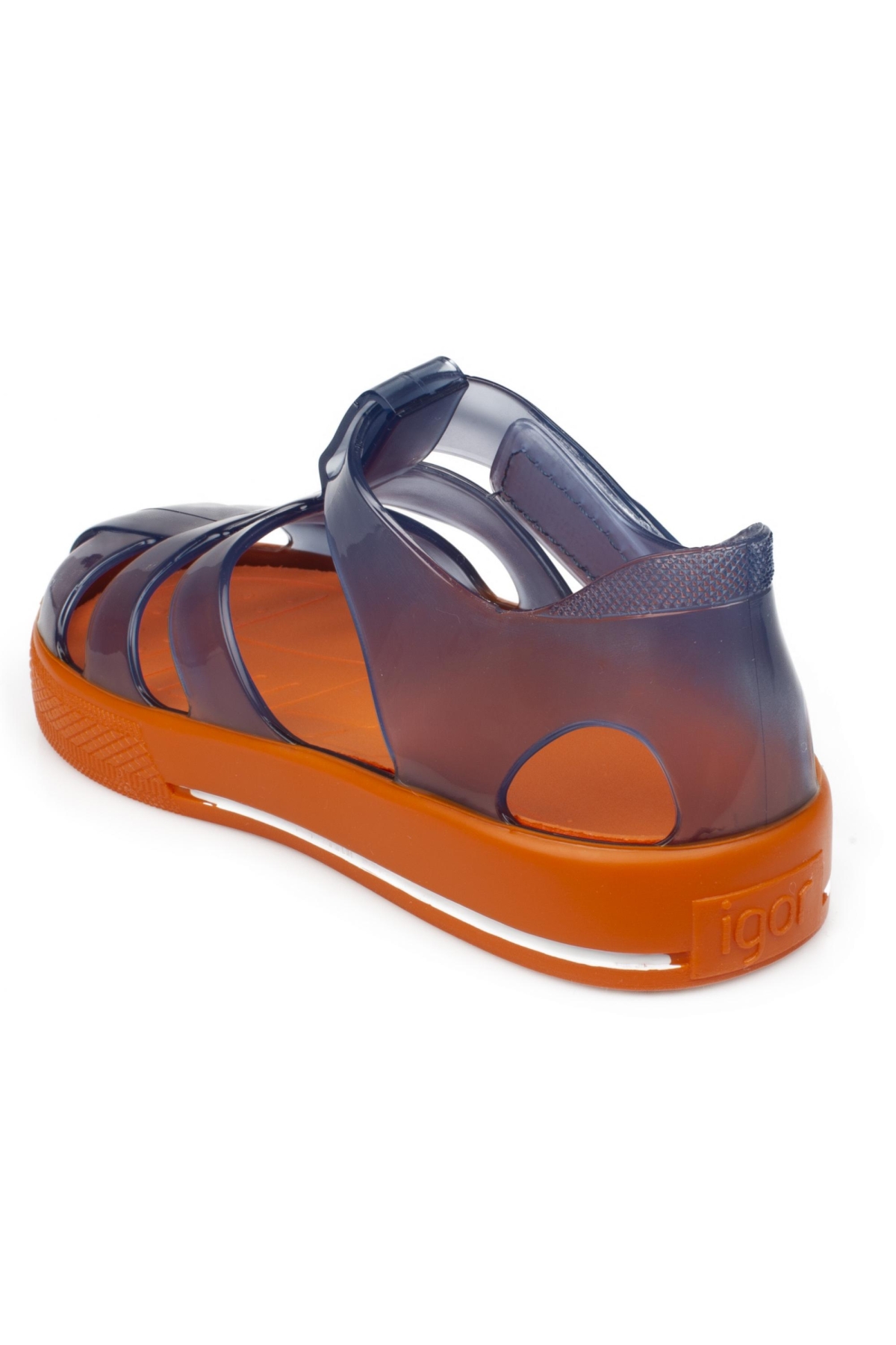 10270 K Star Bicolor Turuncu Çocuk Sandalet - Görsel 5