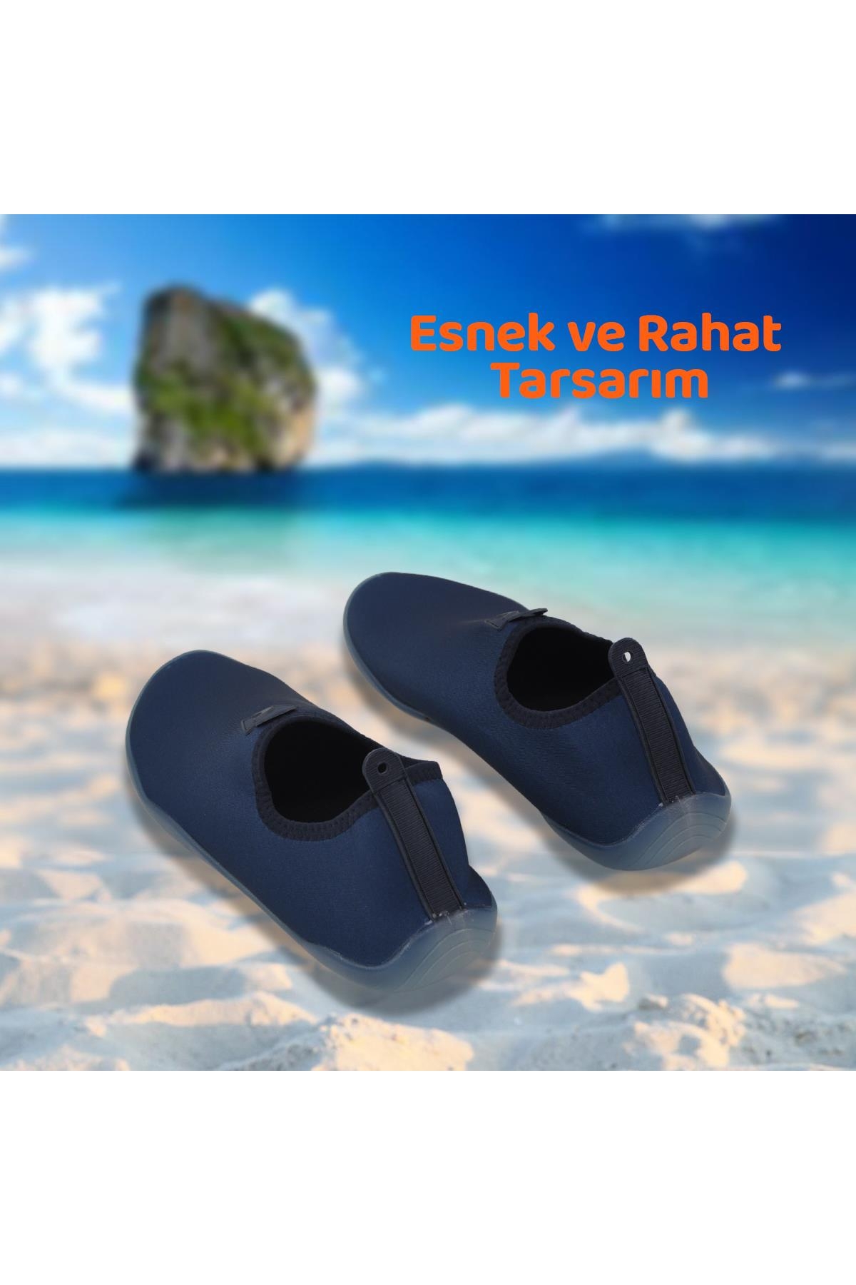 Lab Lacivert Çok Amaçlı Plaj ve Deniz Ayakkabısı - Görsel 4