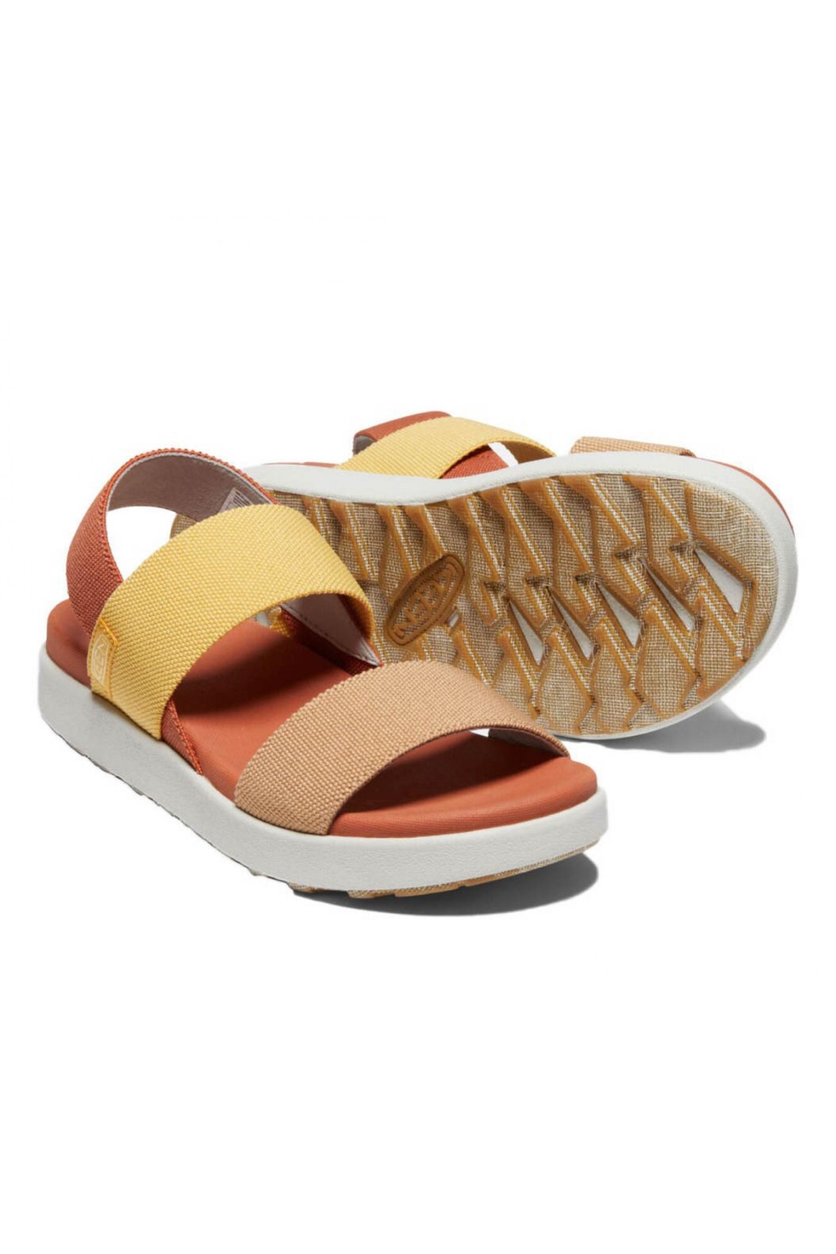 1022620 Elle Backstrap Turuncu Kadın Sandalet - Görsel 5