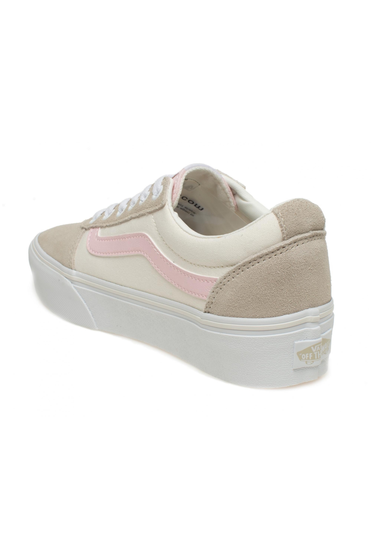 Vn0A3Tlc Wm Ward Platform Sneakers Bej Unisex Spor Ayakkabı - Görsel 5