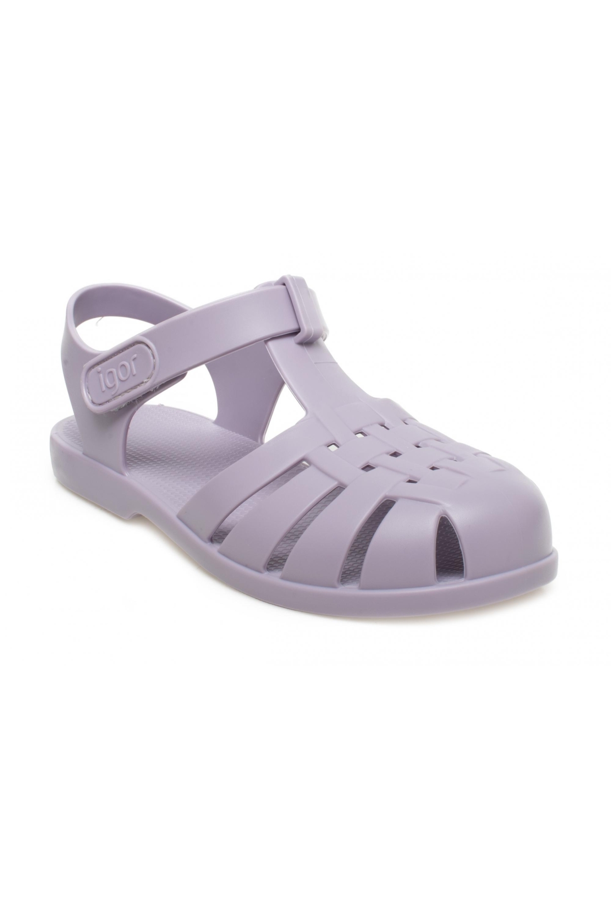 S10288K Clasica Velcro Mor Çocuk Sandalet - Görsel 3
