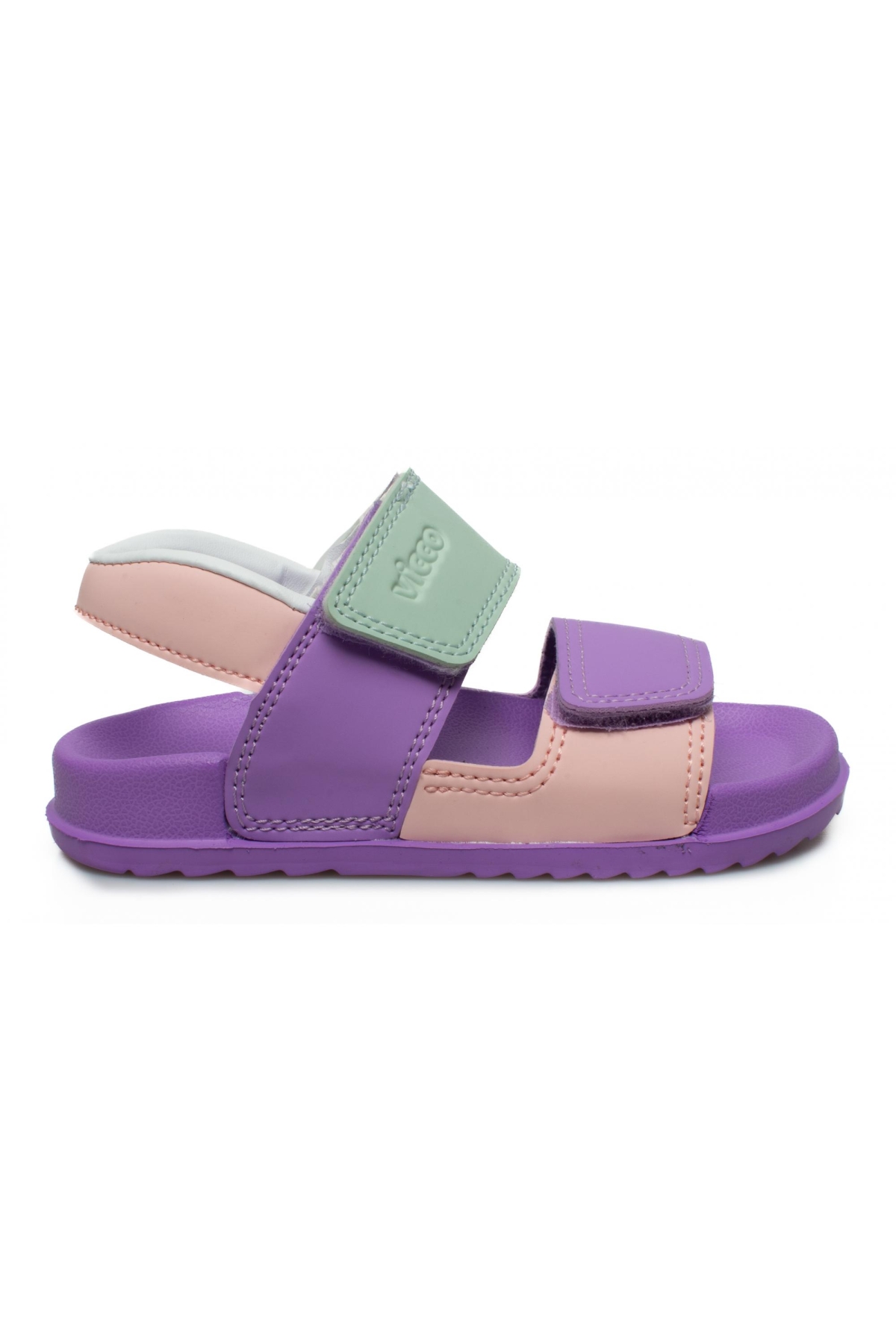 321.B23Y252 Krixi Bebe Phylon Lila Çocuk Sandalet - Görsel 2