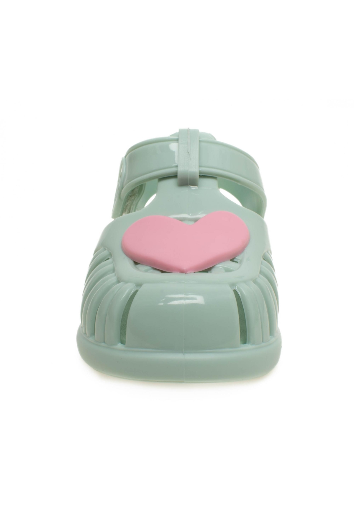 S10310 Tobby Gloss Love Yeşil Çocuk Sandalet - Görsel 3