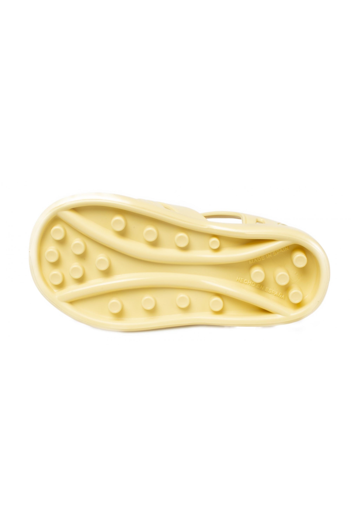 10271 K Tobby Solid Sarı Kız Çocuk Sandalet - Görsel 6