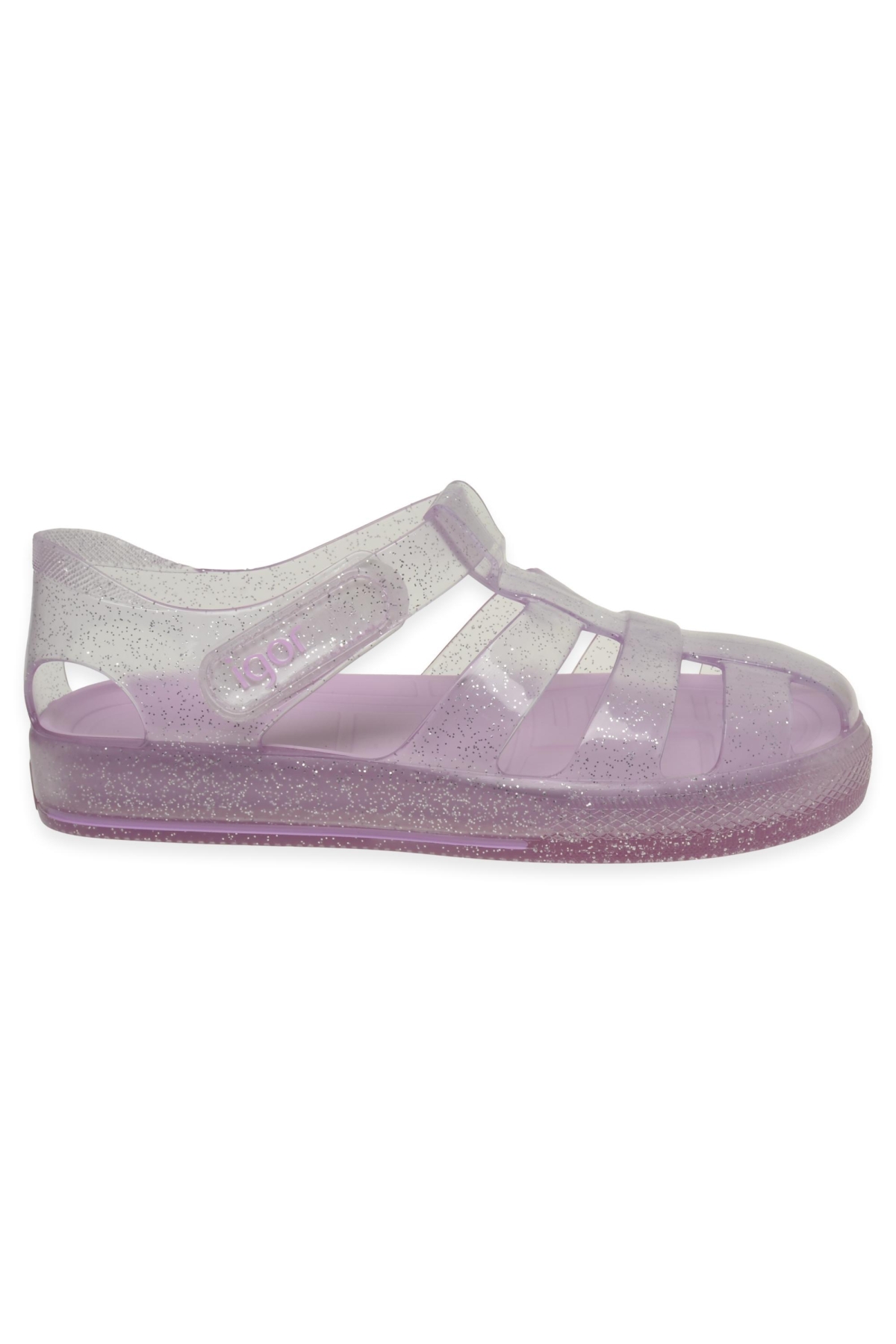 10265 K Star Glitter Lila Kız Çocuk Sandalet - Görsel 2