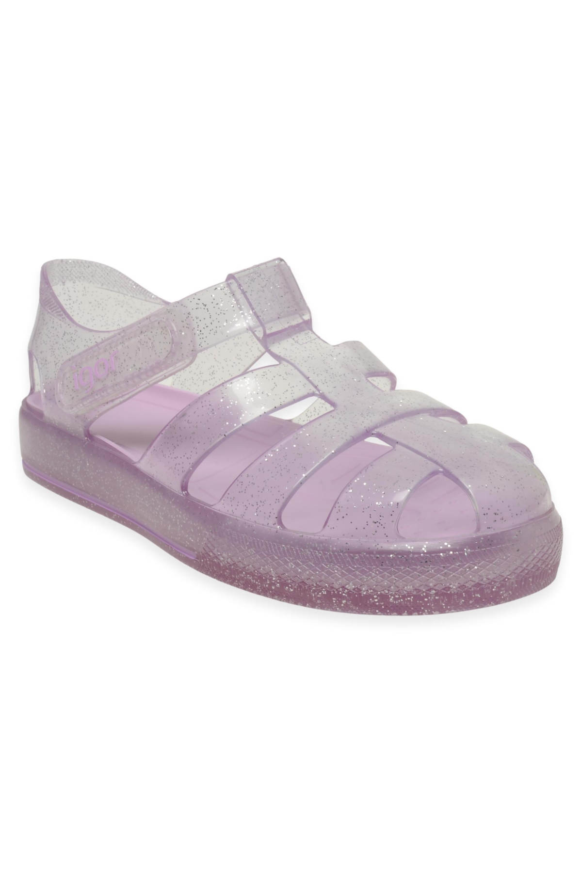 10265 K Star Glitter Lila Kız Çocuk Sandalet - Görsel 3