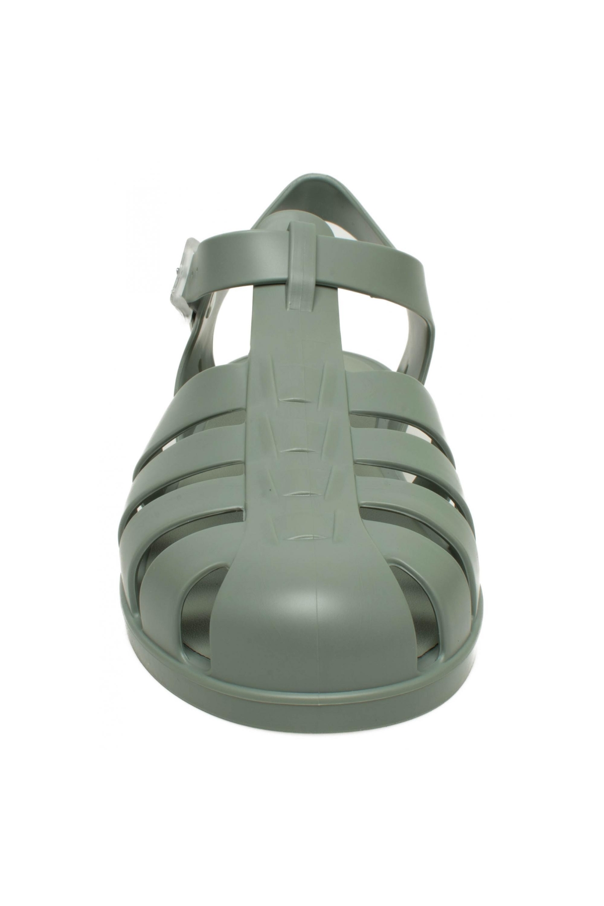 S10259 Biarritz Mate Yeşil Kadın Sandalet - Görsel 4