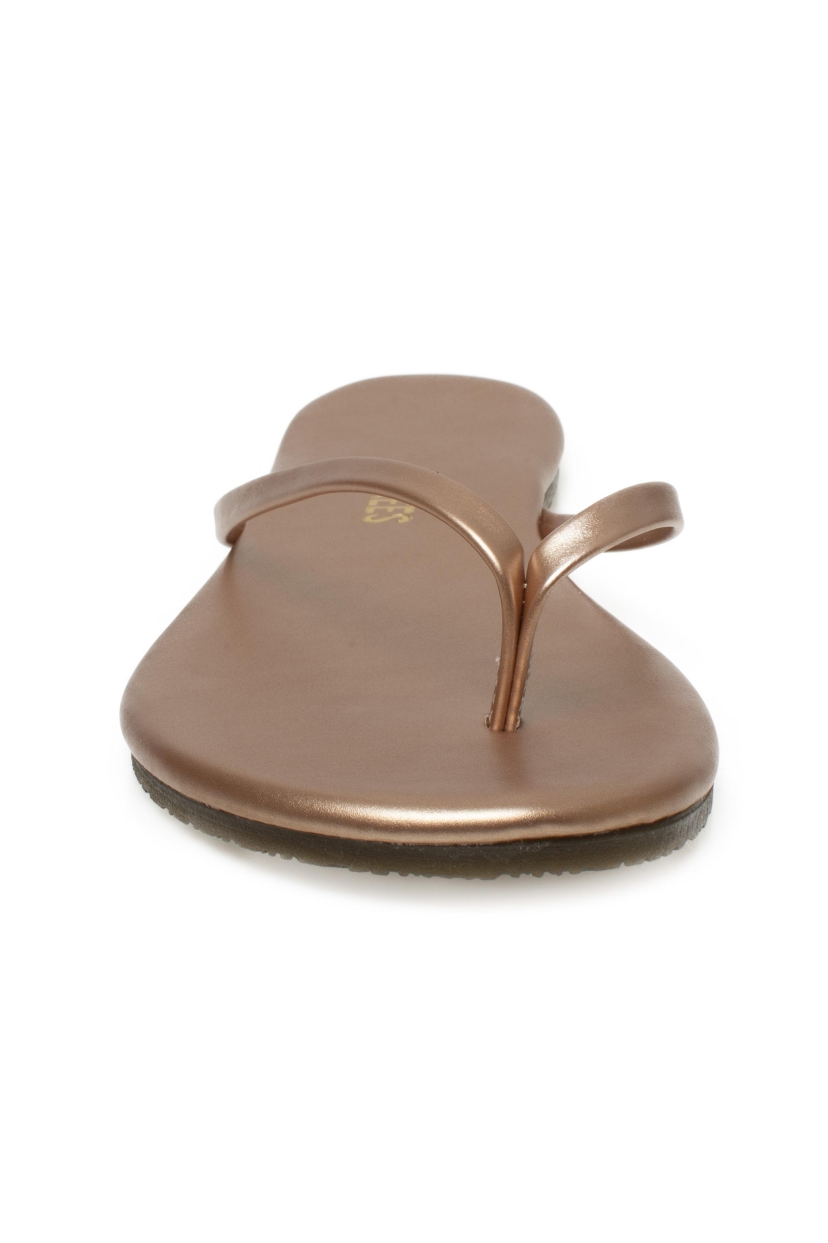 Tk-2011 Klasik Parmak Arası Bakır Kadın Terlik - Görsel 4