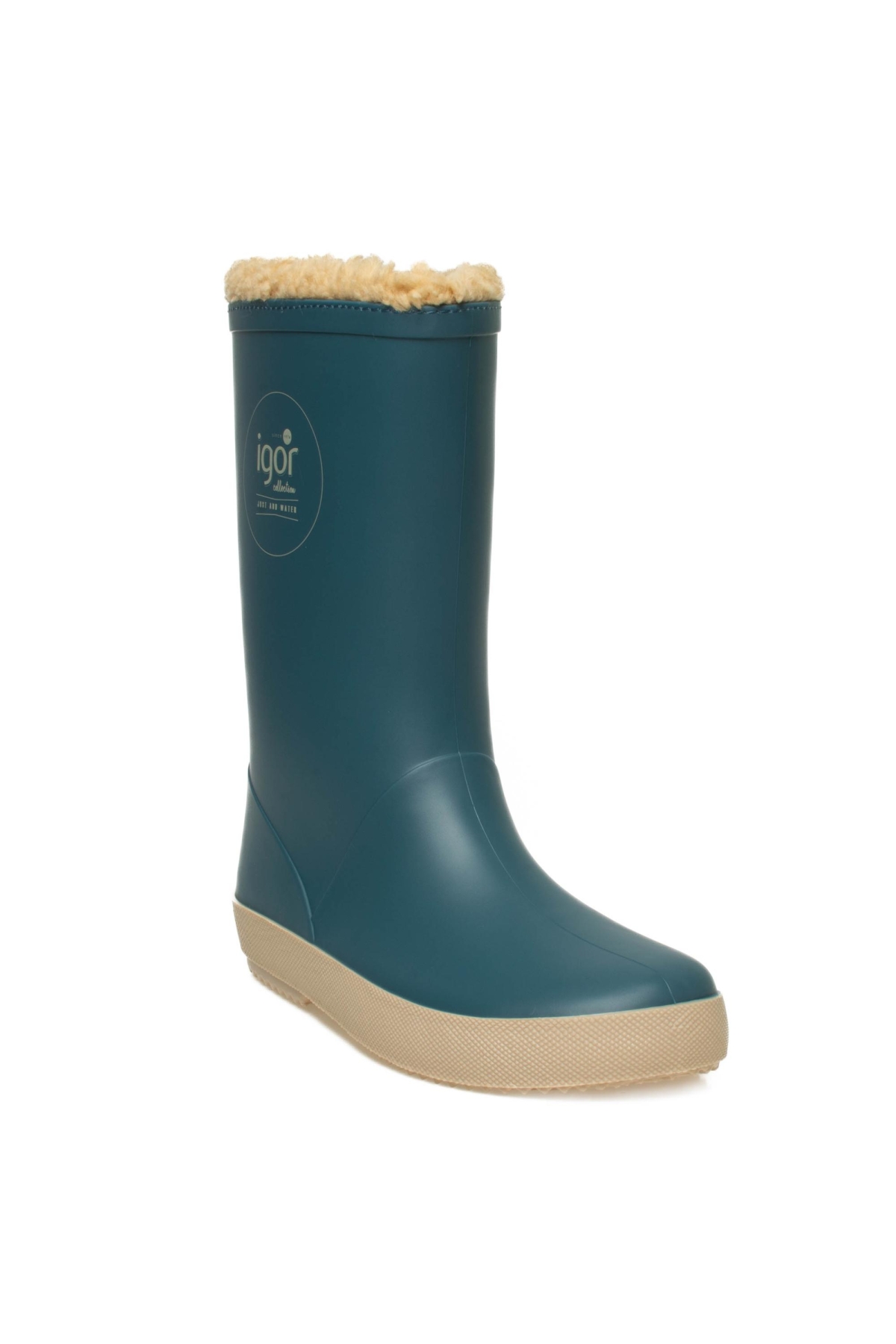 W10293K Splash Dk Borreguito Yağmur Mavi Çocuk Çizme - Görsel 2