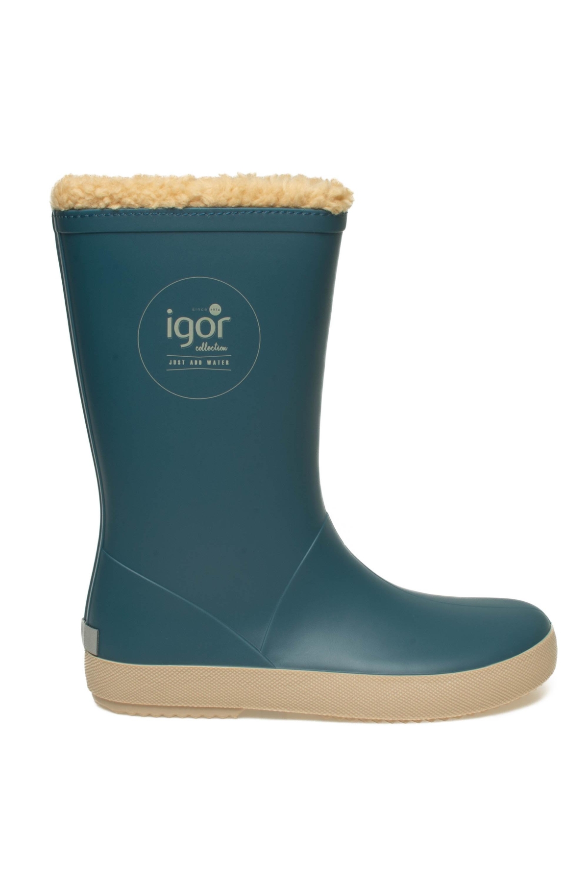 W10293K Splash Dk Borreguito Yağmur Mavi Çocuk Çizme - Görsel 3