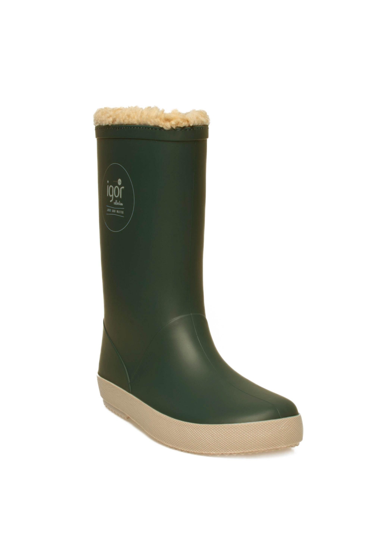 W10293K Splash Dk Borreguito Yağmur Haki Çocuk Çizme - Görsel 2