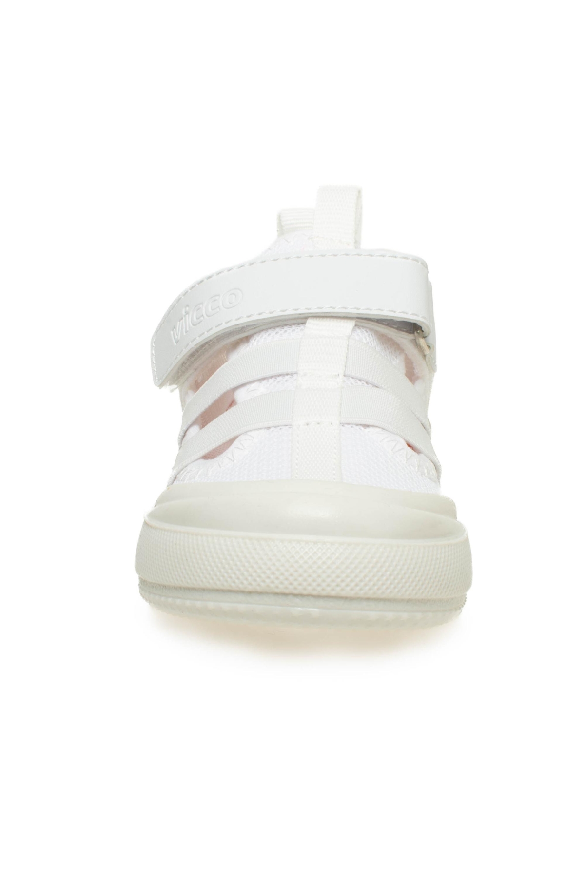 346.B24Y145 Momo Bebe Işıklı Beyaz Çocuk Ayakkabı - Görsel 4