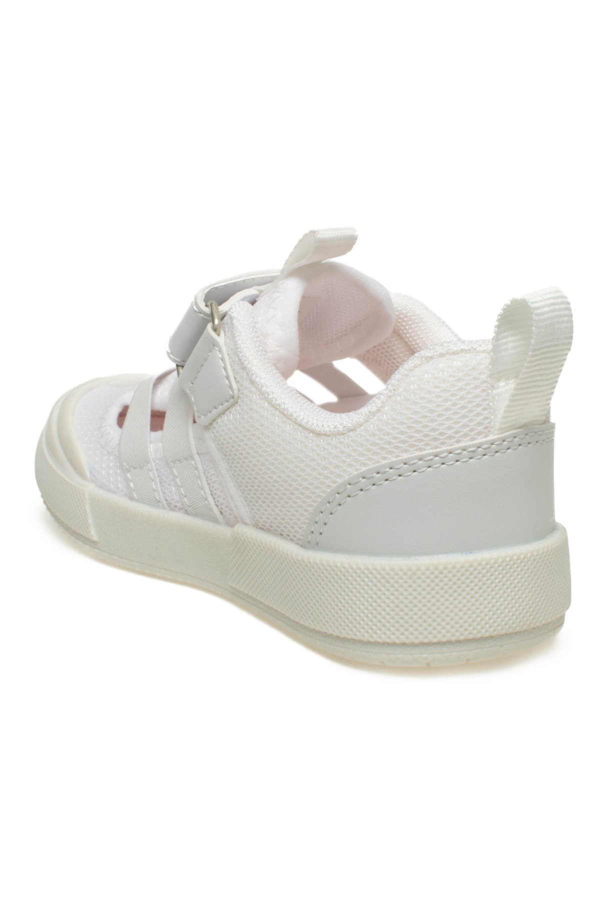 346.B24Y145 Momo Bebe Işıklı Beyaz Çocuk Ayakkabı - Görsel 5
