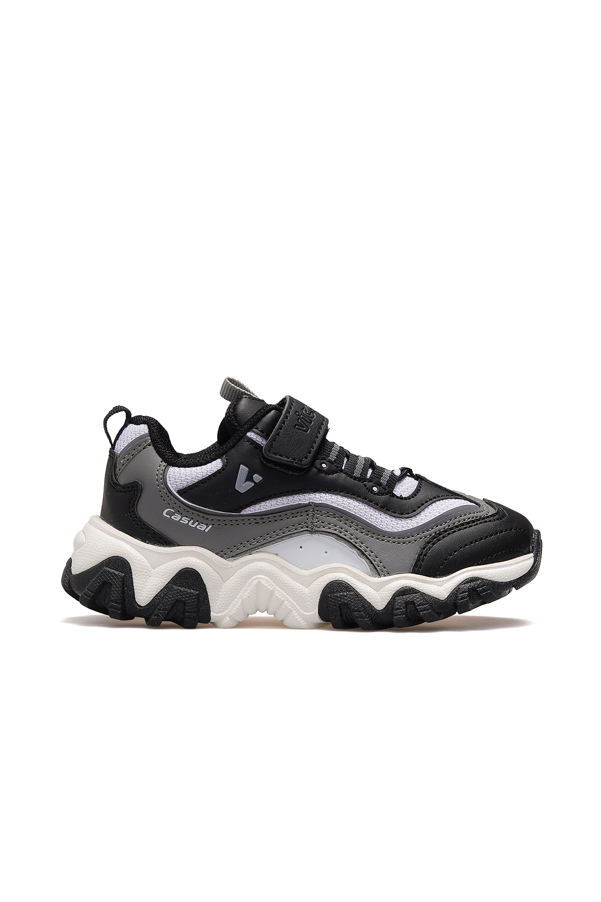 Pote Erkek Çocuk Günlük Sneaker Spor Ayakkabı 25k 346.244 Pe Siyah - Görsel 2