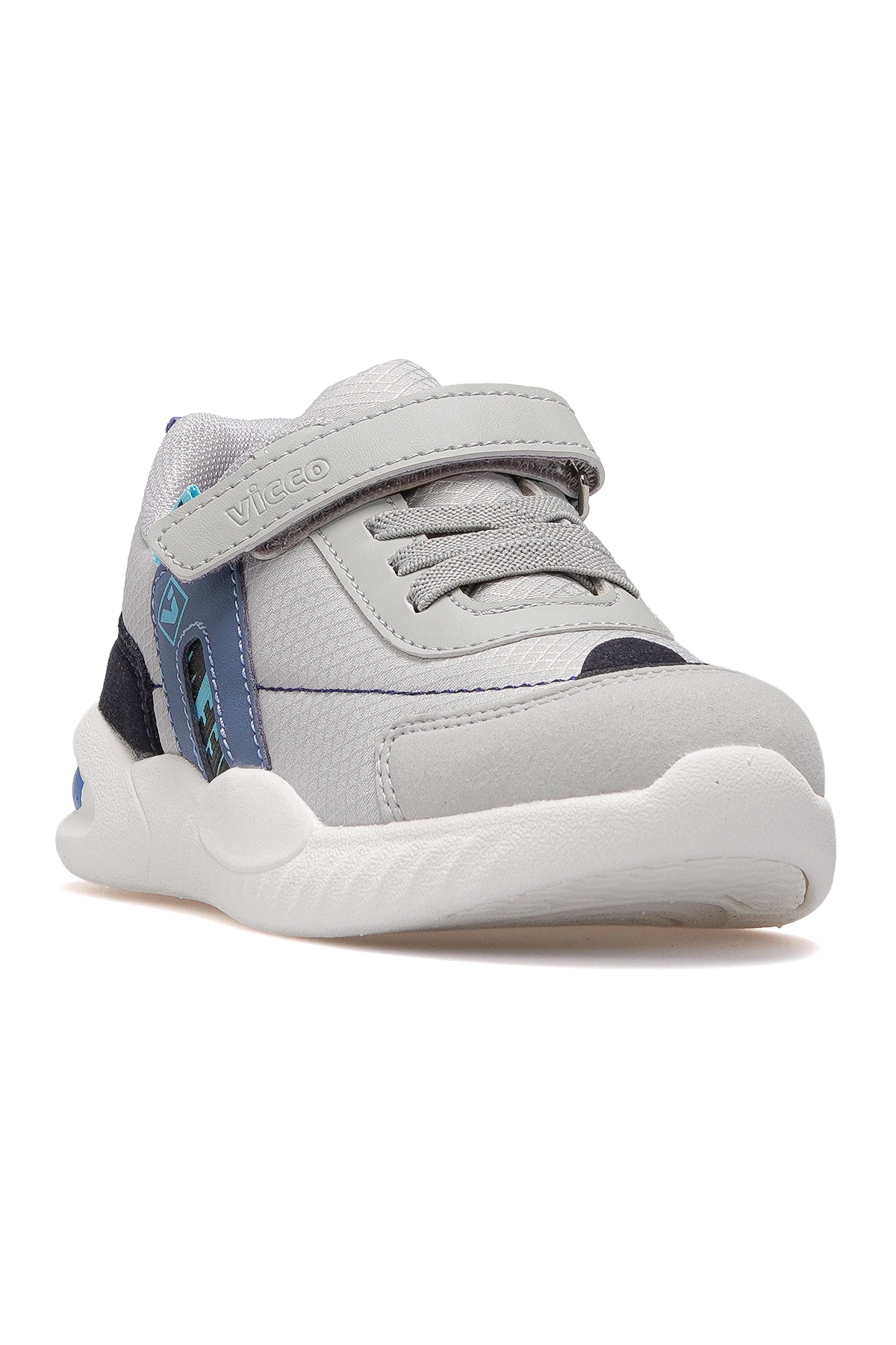 Tino Erkek Çocuk Hafif Sneaker Spor Ayakkabı 25k 346.176 Pe Gri - Görsel 5