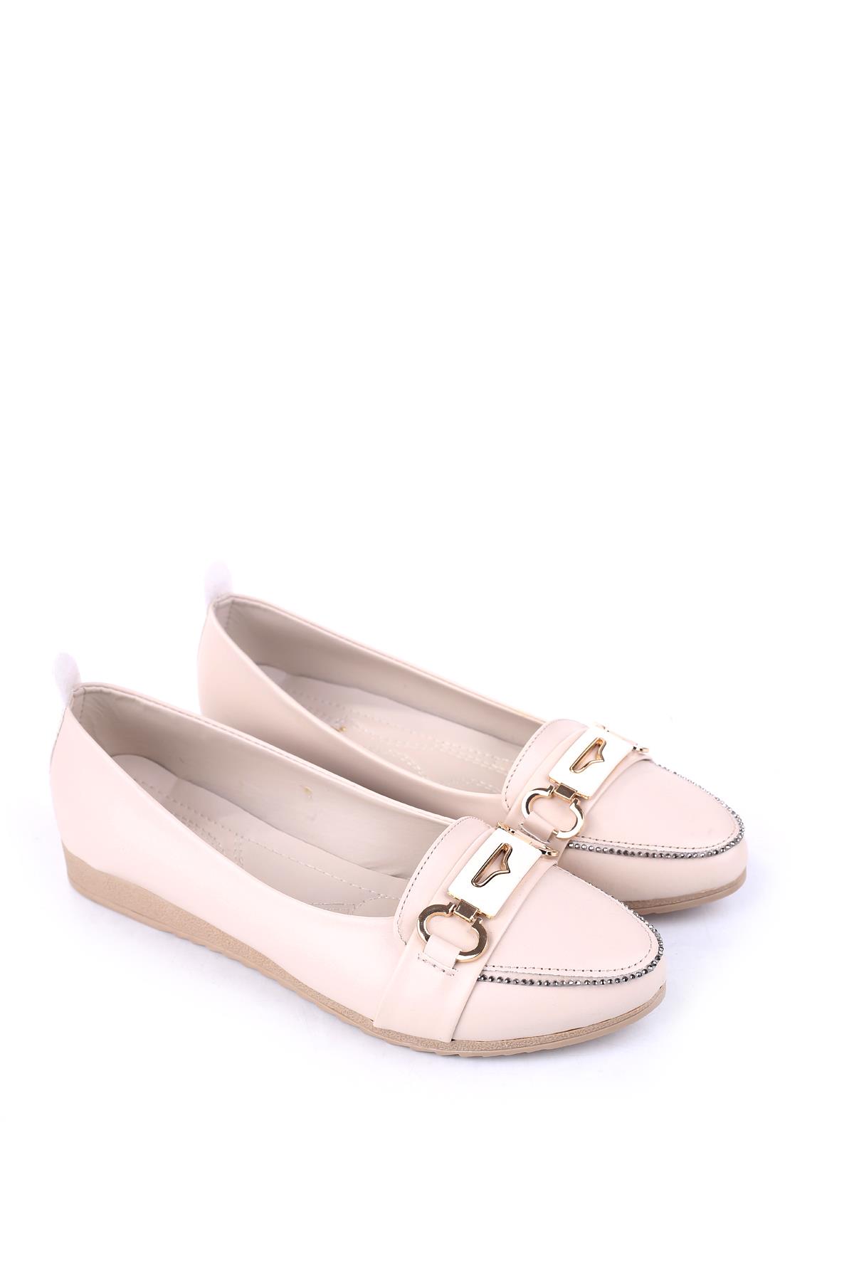 YS3079 Kadın Rahat Taban Günlük Babet Ayakkabı - Görsel 2