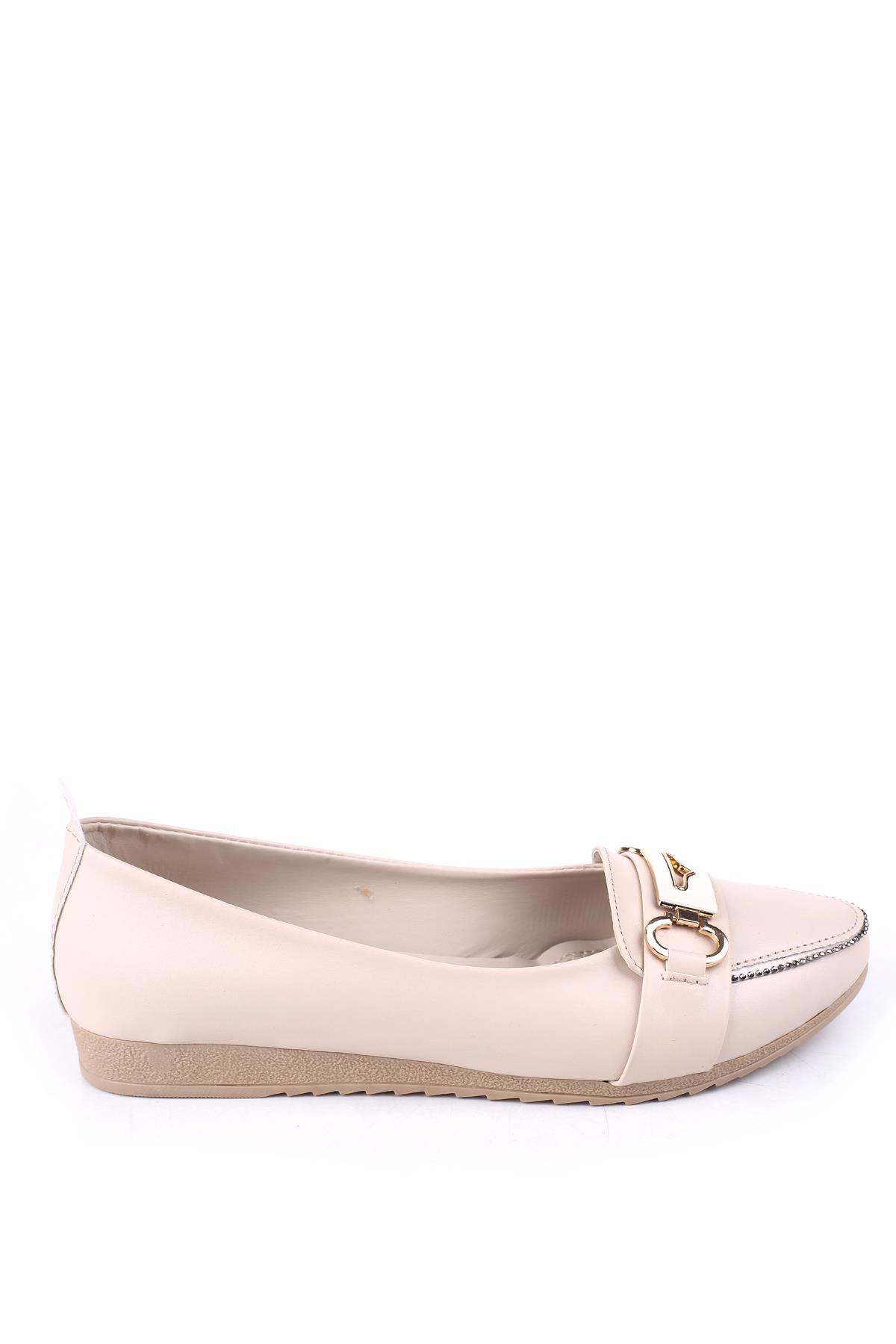 YS3079 Kadın Rahat Taban Günlük Babet Ayakkabı - Görsel 3