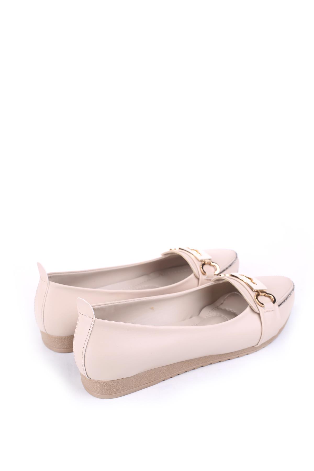 YS3079 Kadın Rahat Taban Günlük Babet Ayakkabı - Görsel 5