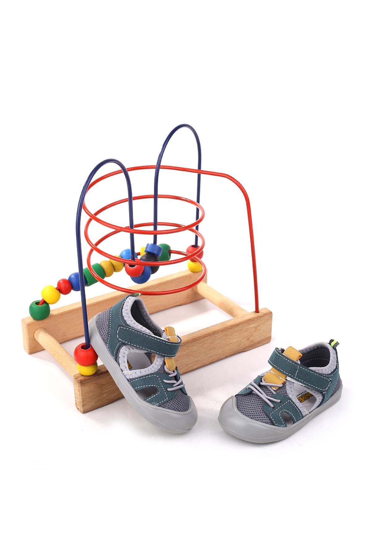 - Arzn 4828 Erkek Bebek Ortopedik İlk Adım Ayakkabısı - Görsel 2