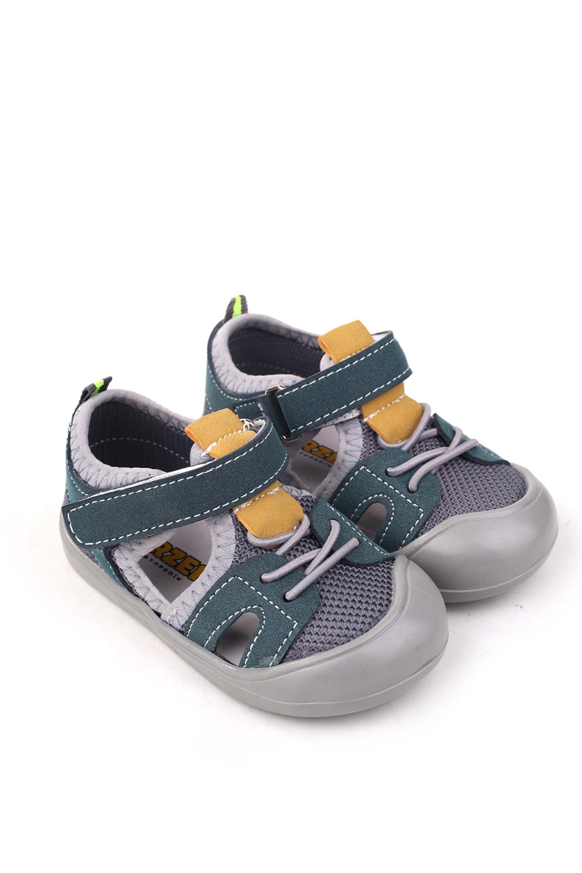 - Arzn 4828 Erkek Bebek Ortopedik İlk Adım Ayakkabısı - Görsel 3