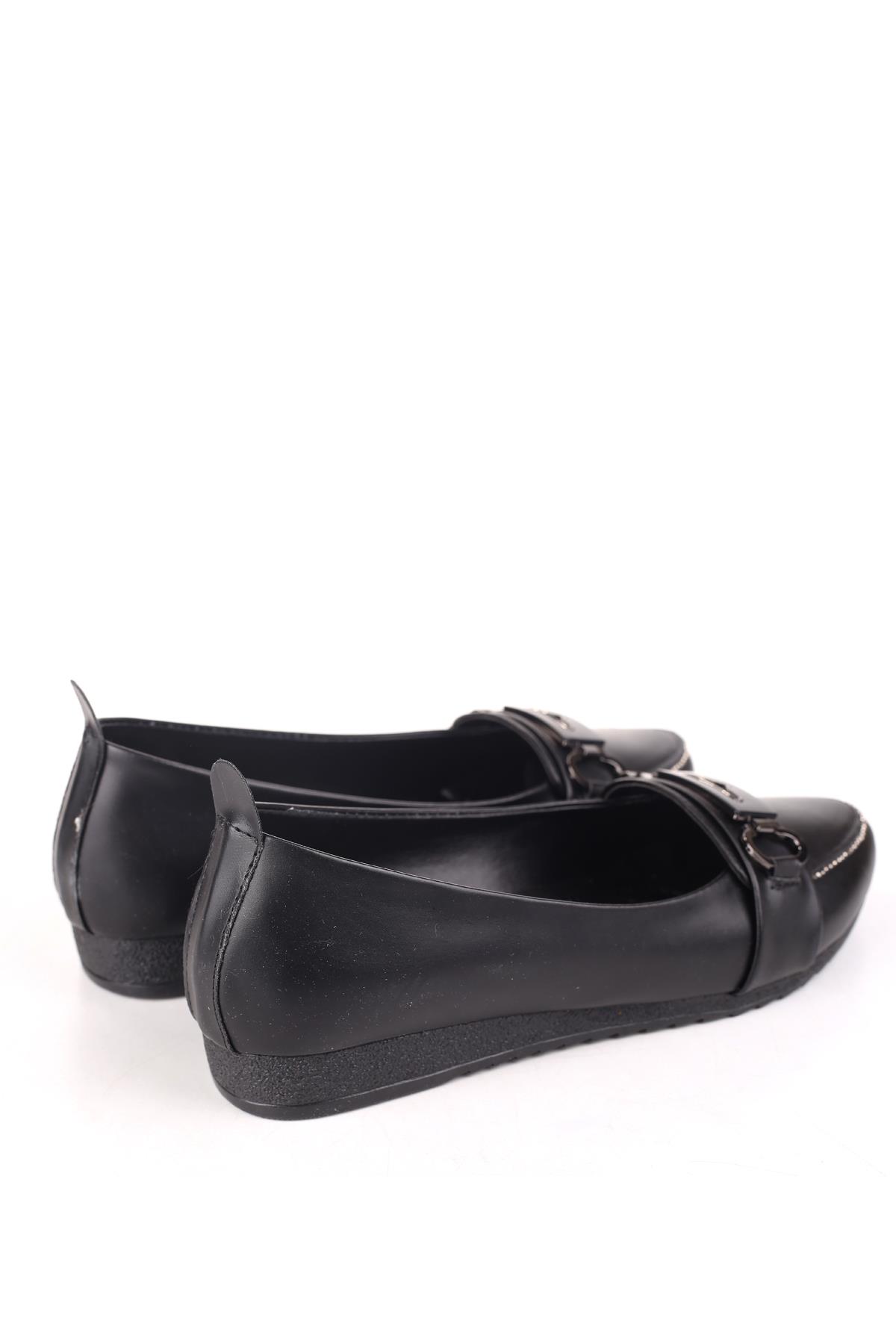 YS3079 Kadın Rahat Taban Günlük Babet Ayakkabı - Görsel 5