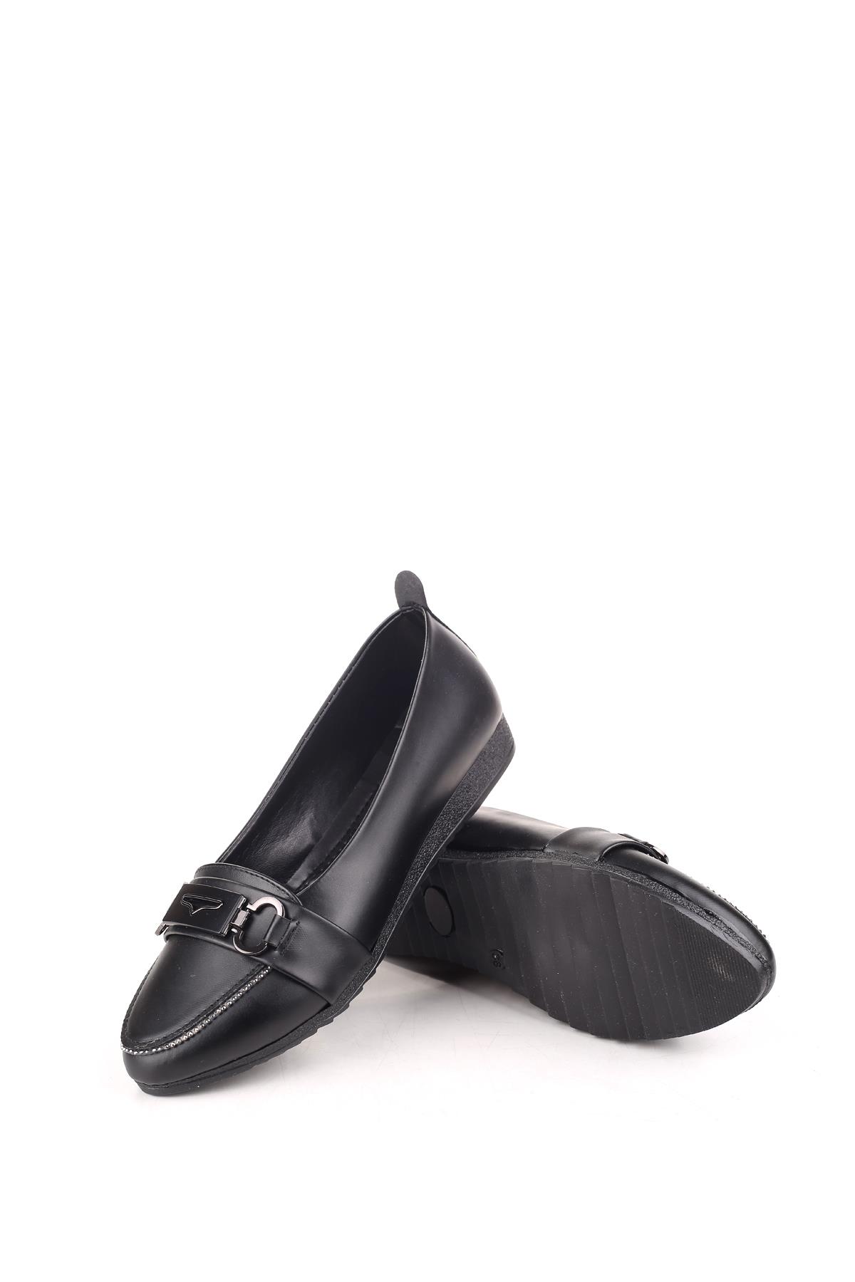 YS3079 Kadın Rahat Taban Günlük Babet Ayakkabı - Görsel 6