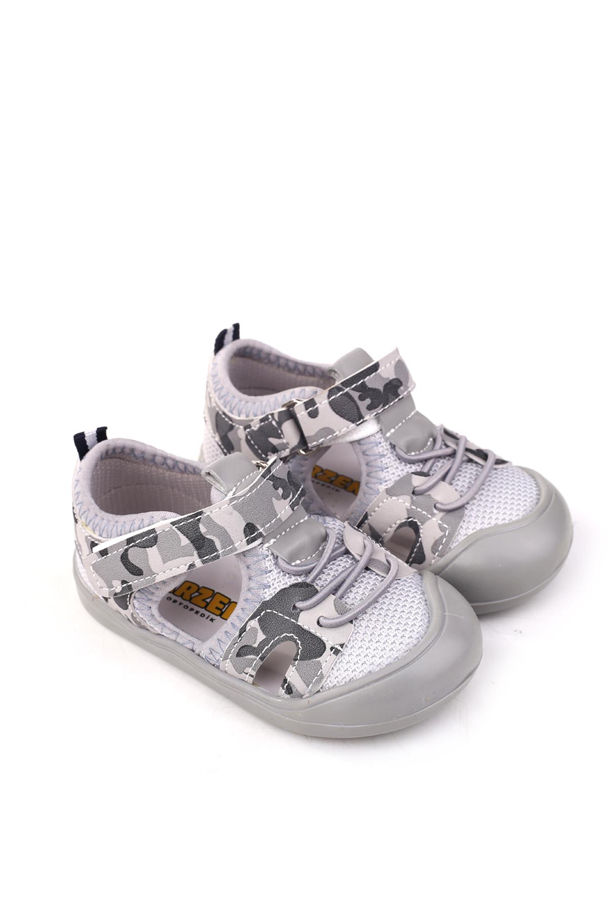 - Arzn 4828 Erkek Bebek Ortopedik İlk Adım Ayakkabısı - Görsel 3