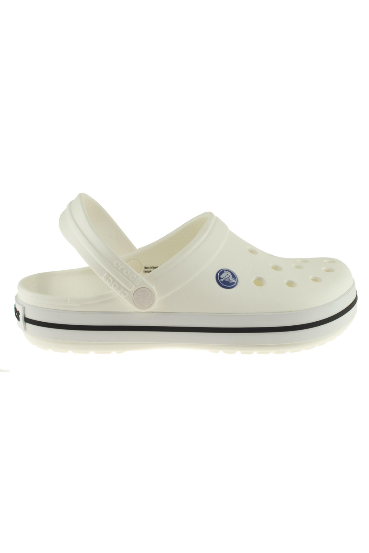 11016 Crocband Beyaz Unisex Terlik - Görsel 3