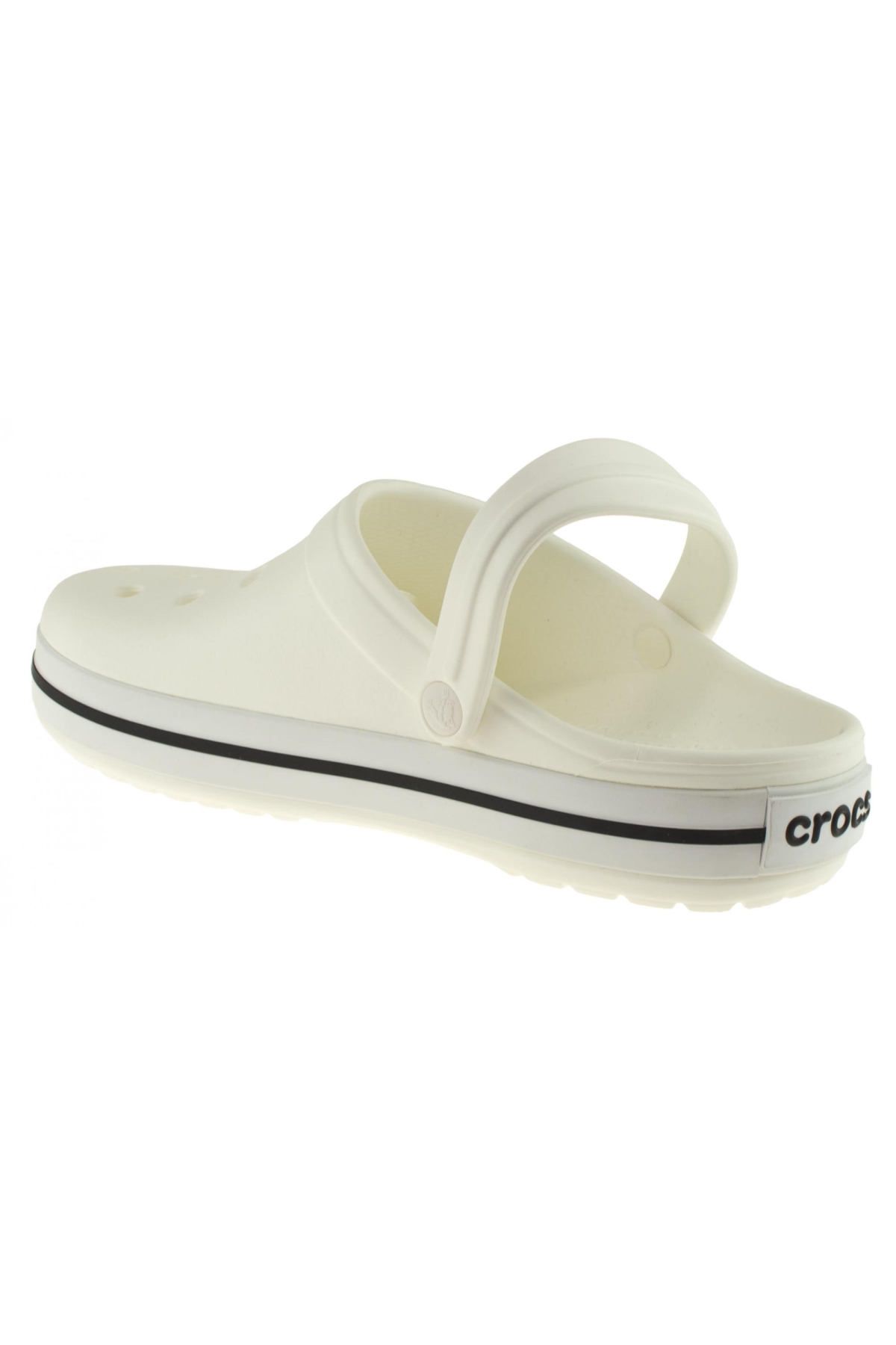 11016 Crocband Beyaz Unisex Terlik - Görsel 5