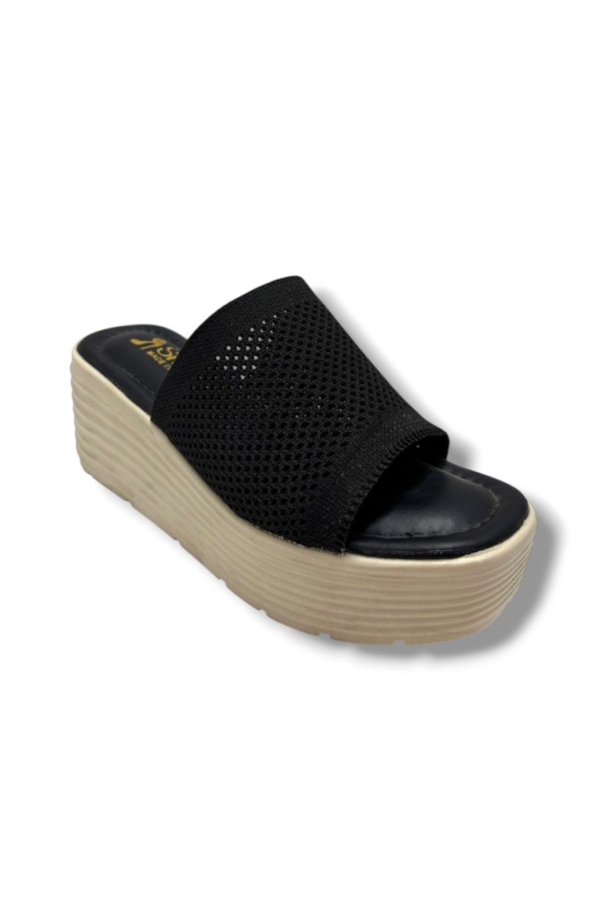 252-25 Triko Anatomik Ultra Soft Dolgu Topuk Kadın Terlik - Görsel 3