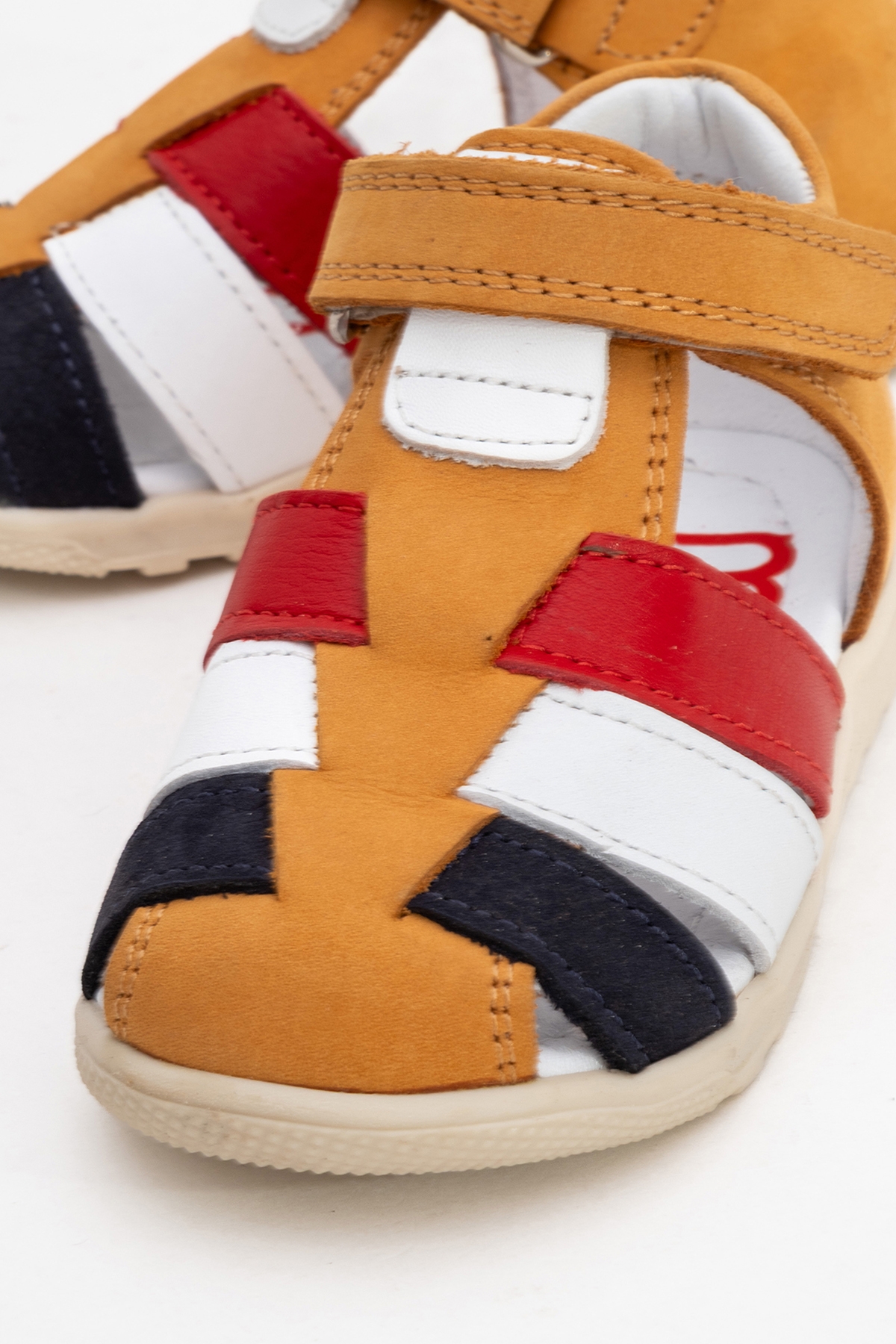 Erkek Çocuk Sarı Hakiki Deri Günlük İlk Adım Ayakkabı - Görsel 3