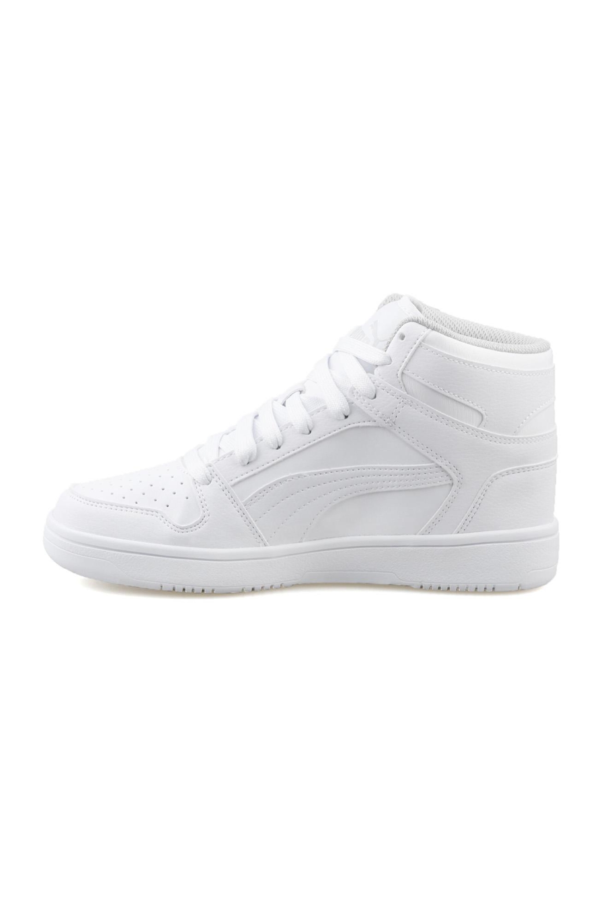 370486 Rebound Layup SL Jr Spor Ayakkabı Beyaz - Görsel 3