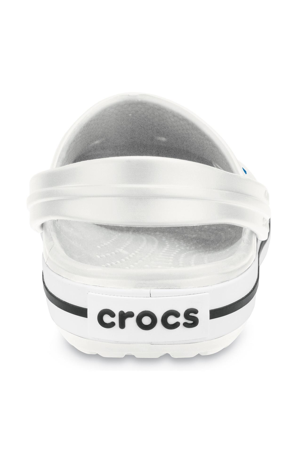 11016 Crocband Beyaz Kadın Terlik - Görsel 6