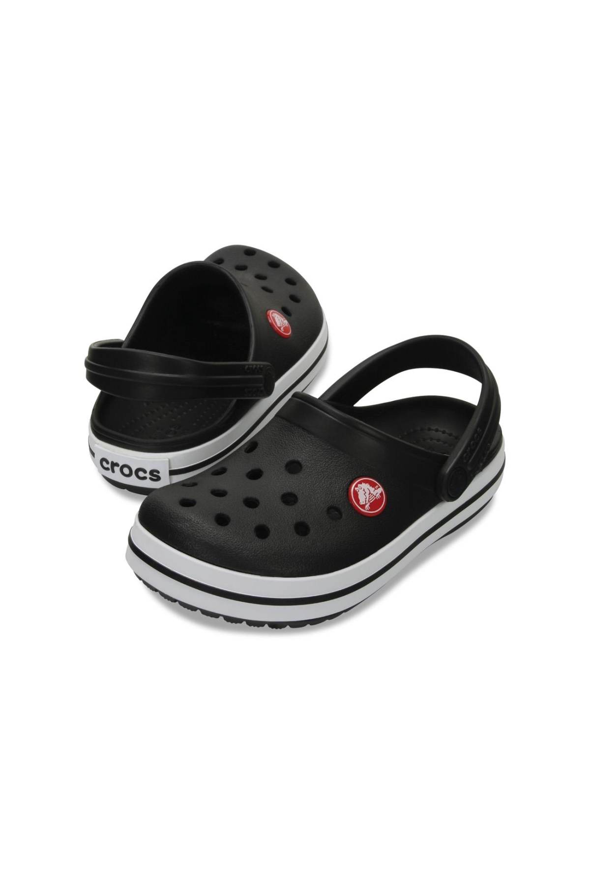 207005 Crocband Clog T Siyah Kız Çocuk Terlik - Görsel 4