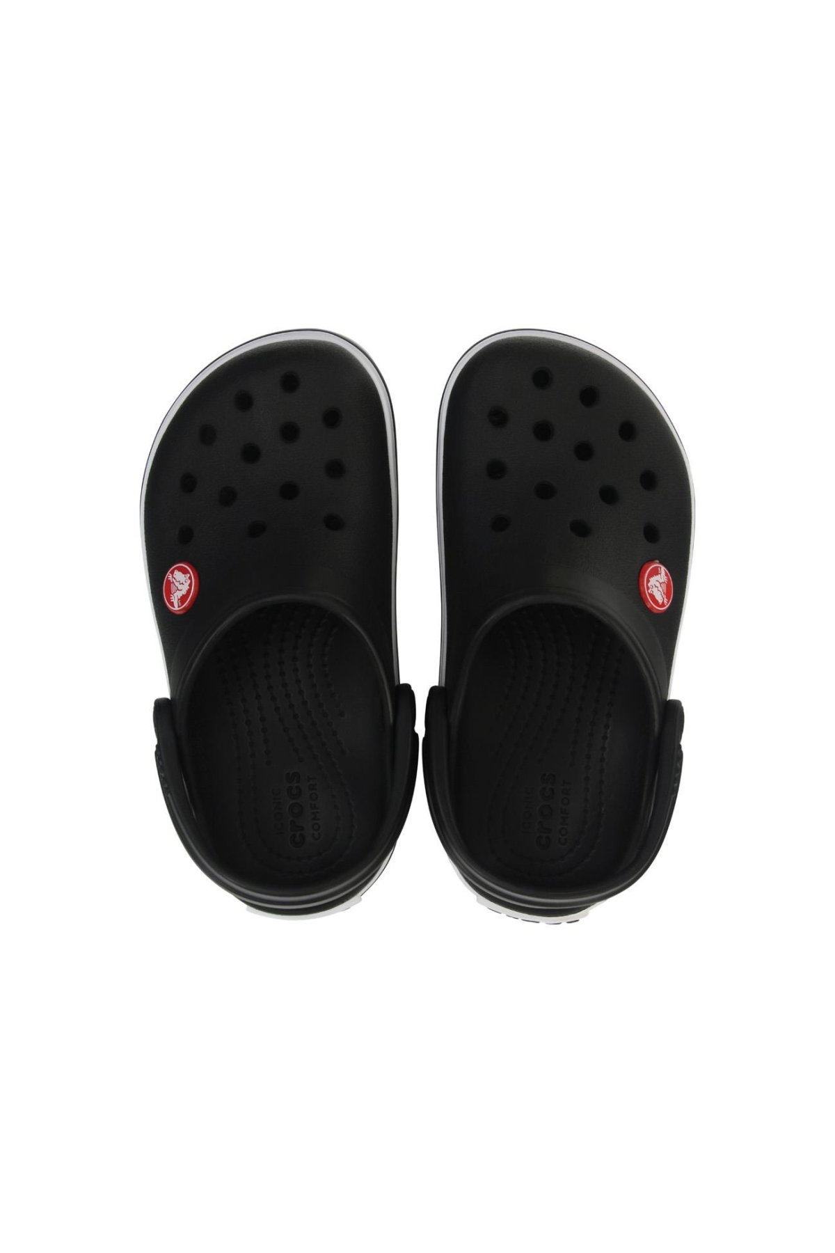 207005 Crocband Clog T Siyah Kız Çocuk Terlik - Görsel 5