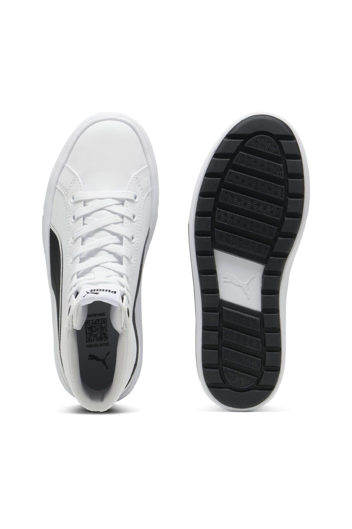 398806 Kaia 2.0 Mid SL Spor Ayakkabı Beyaz - Görsel 5