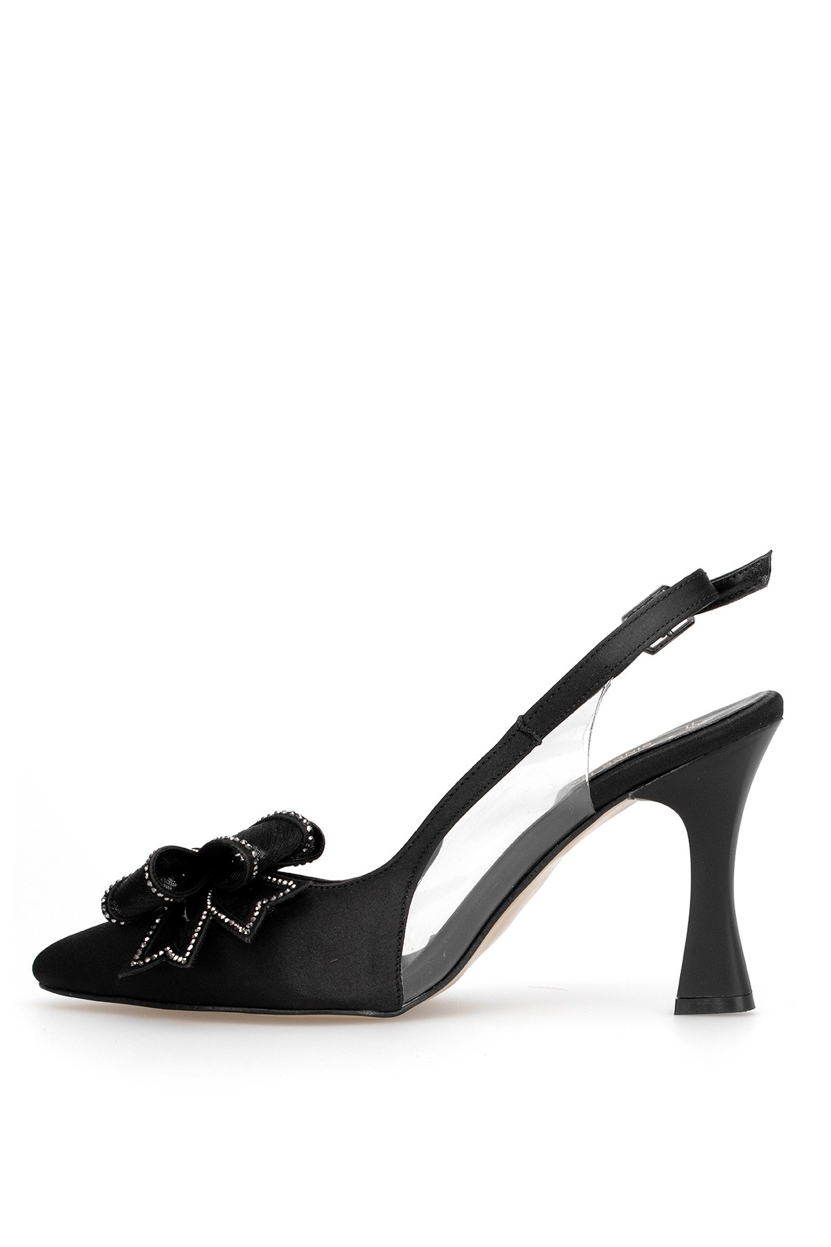 Elit BTBSJ05 Kadın Klasik Topuklu Ayakkabı Siyah - Görsel 4