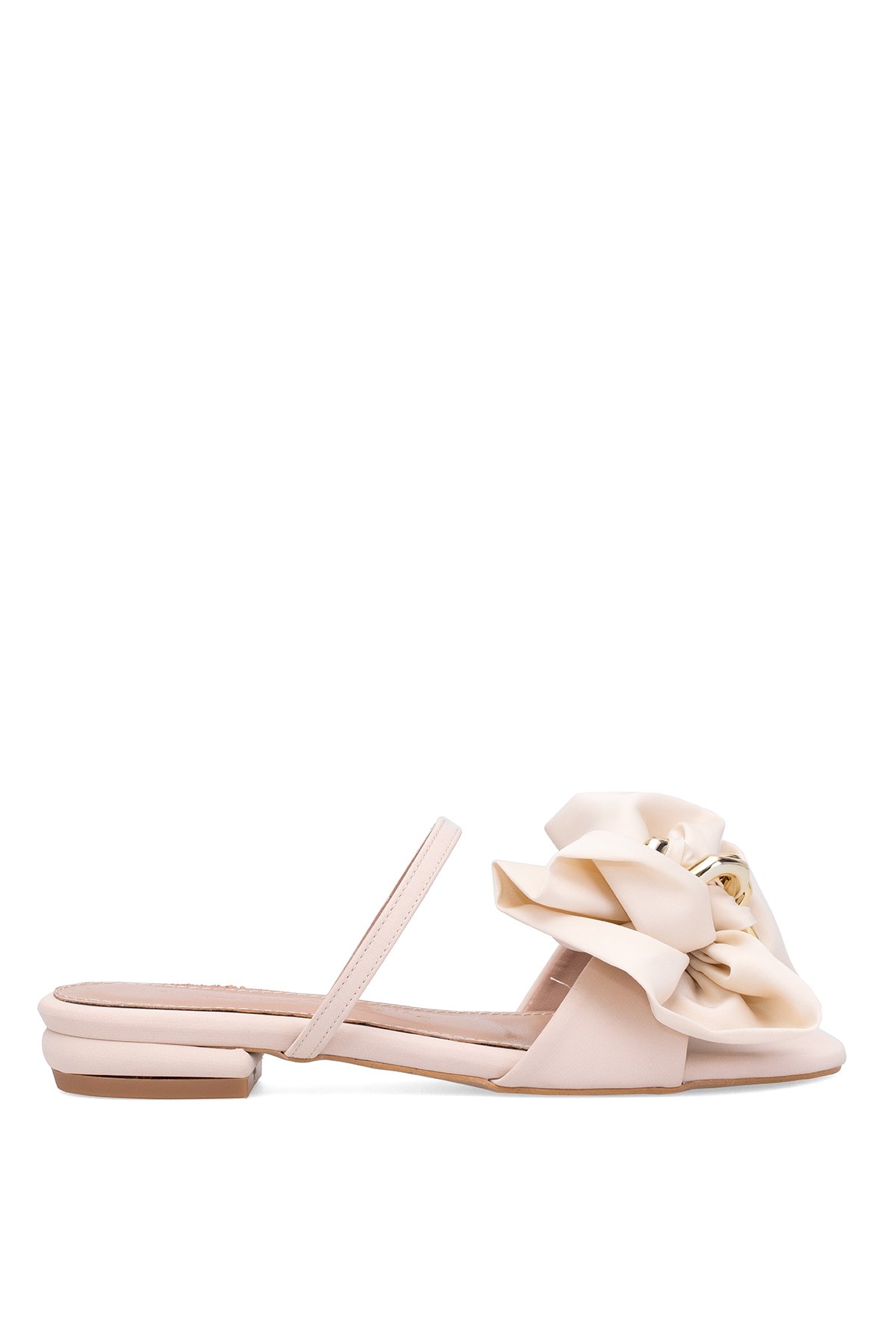 Elit PM230 K202 Kadın Düz Terlik Ten - Görsel 2